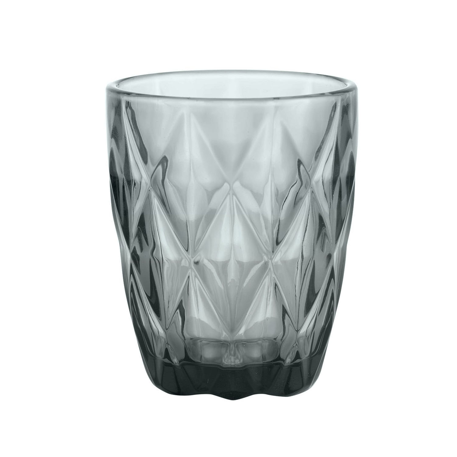 Gemstone Diamond Ridges Wine Glasses Highball Glass Cocktail Mixer Bar Drinkware - Picture 15 of 17