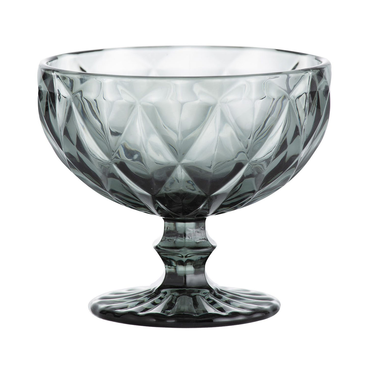Gemstone Diamond Ridges Wine Glasses Highball Glass Cocktail Mixer Bar Drinkware - Picture 12 of 17