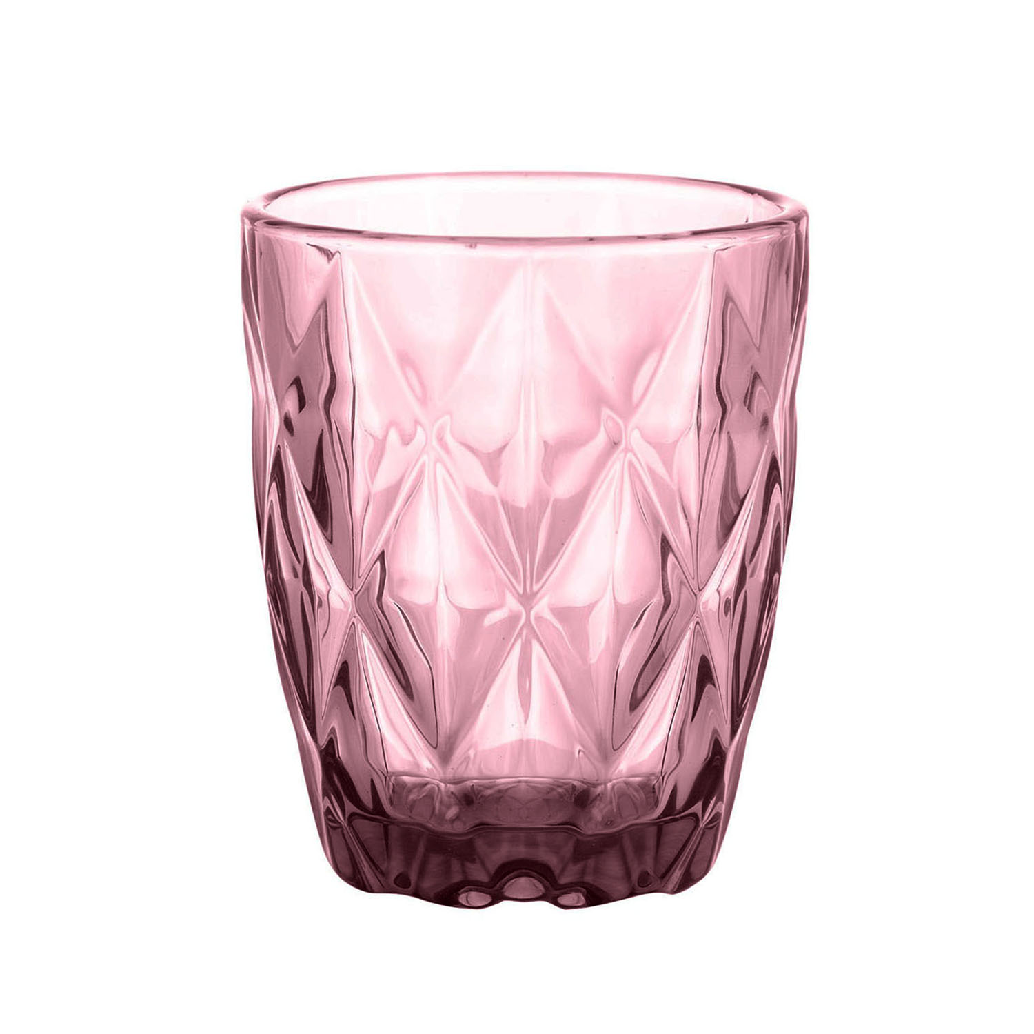 Gemstone Diamond Ridges Wine Glasses Highball Glass Cocktail Mixer Bar Drinkware - Picture 9 of 17
