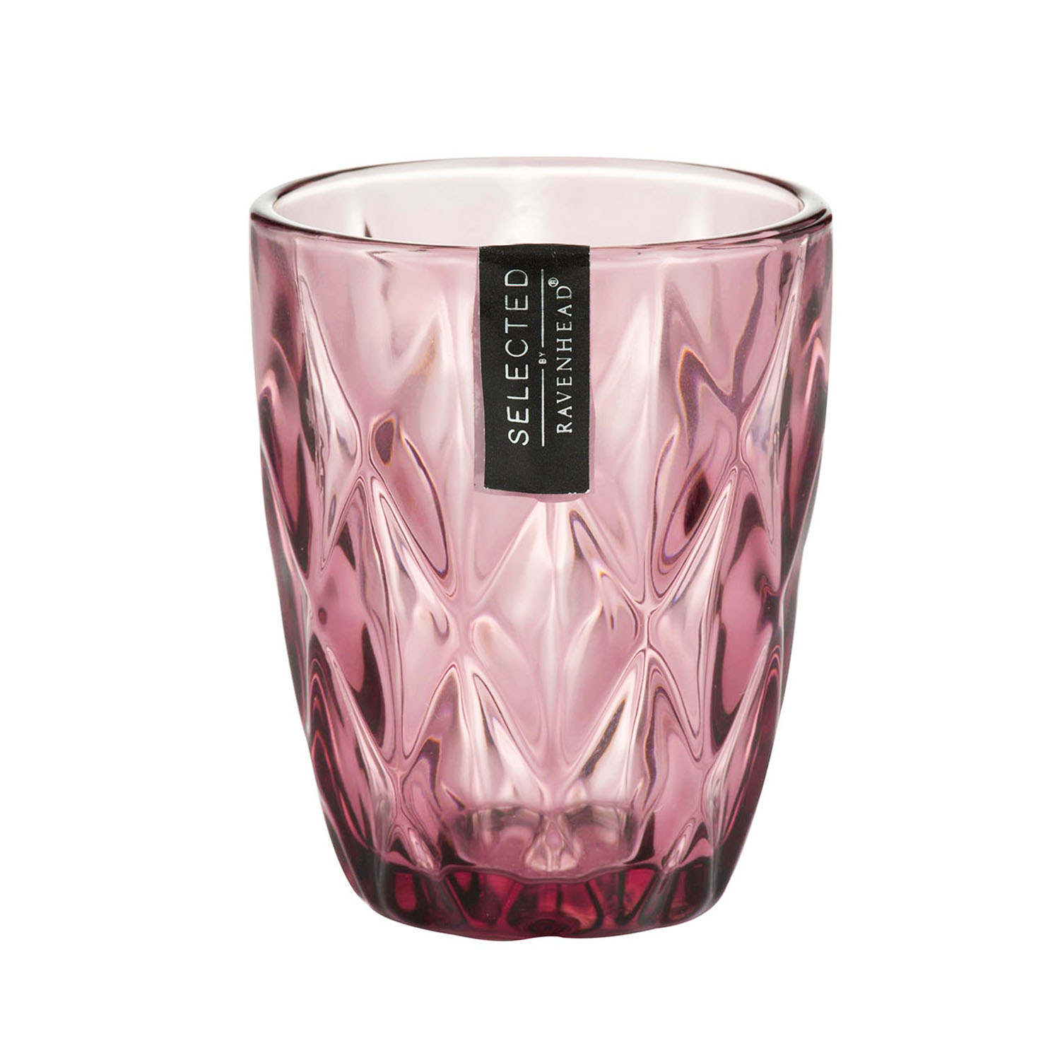 Gemstone Diamond Ridges Wine Glasses Highball Glass Cocktail Mixer Bar Drinkware - Picture 10 of 17