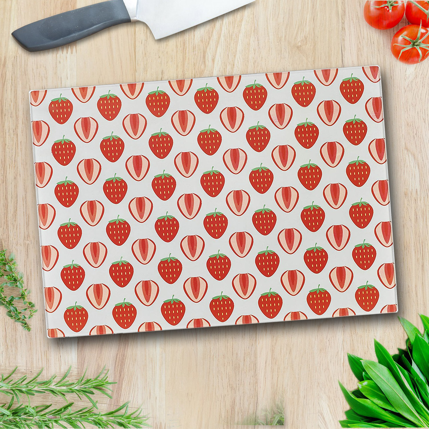 TALA Glass Chopping Board Kitchen Worktop Saver Food Cutting Boards Non-Slip - Picture 14 of 17