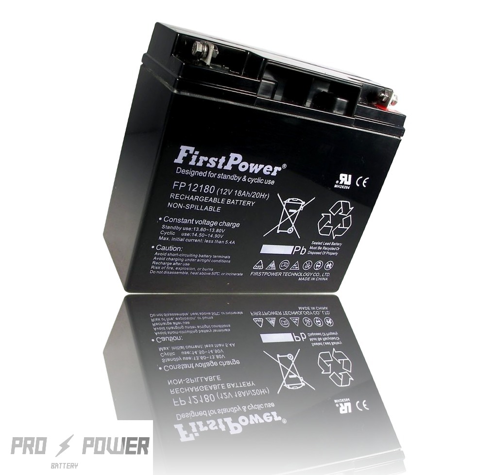 FirstPower 12V 18AH for Champion Generator 9000 7000 Rechargeable Battery