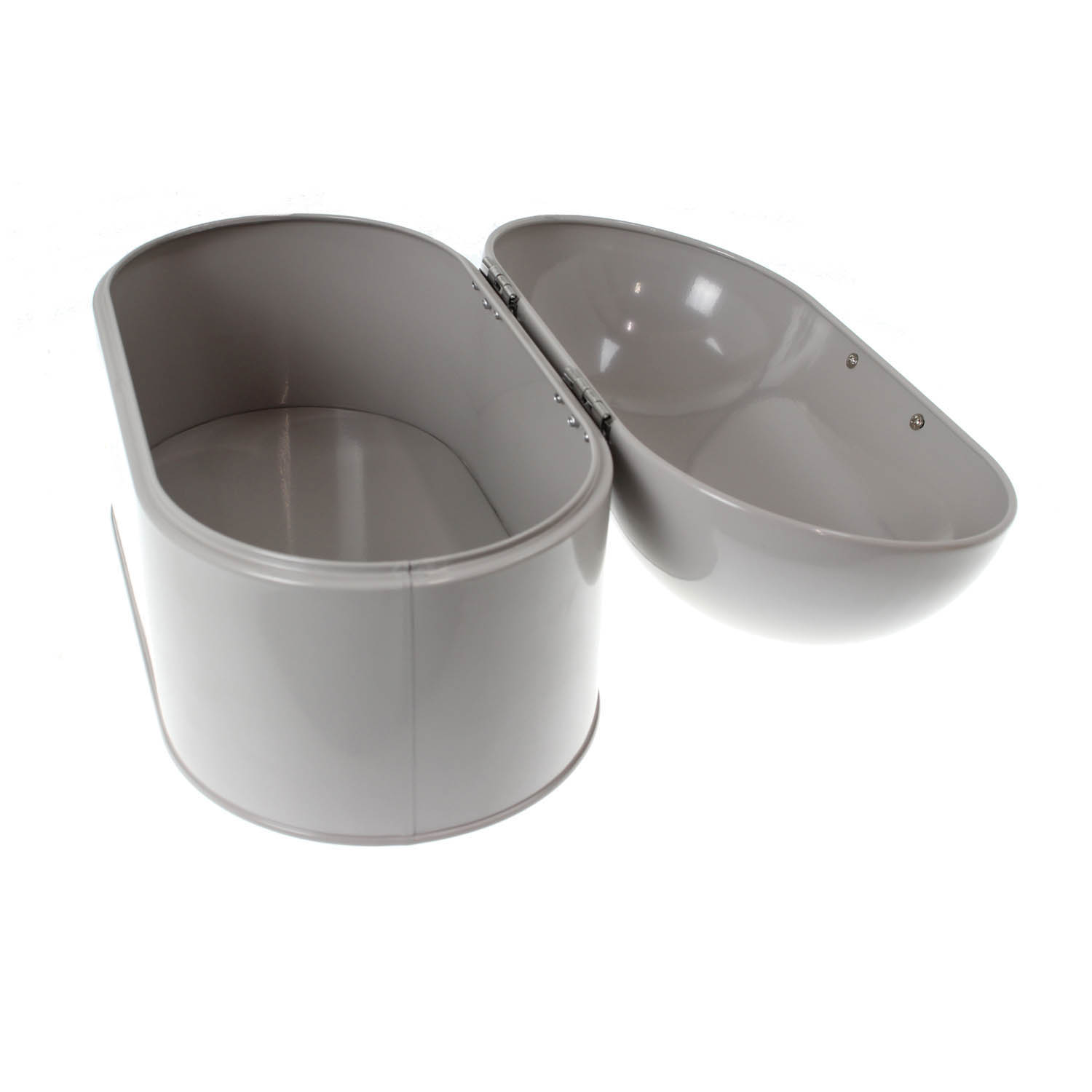 Metal Retro Style Kitchen Cake Loaf Bread Bin Food Container Storage