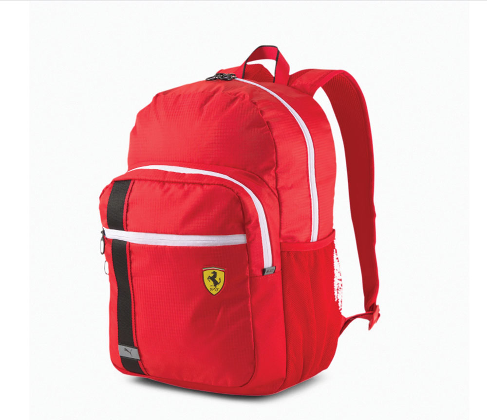 puma ferrari backpack red