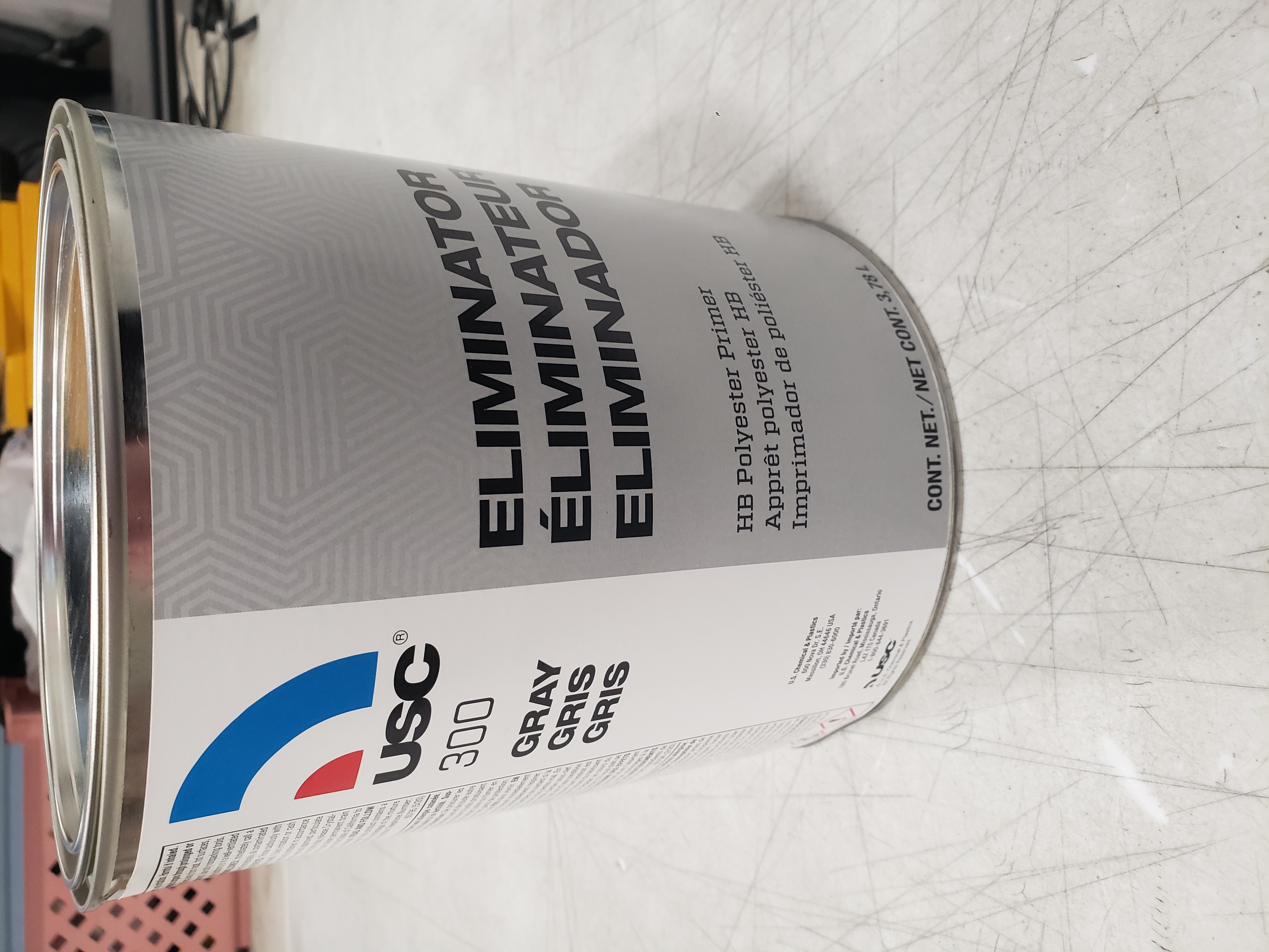 U. S. Chemical & Plastics USC-300-1 Eliminator High Build, Gray
