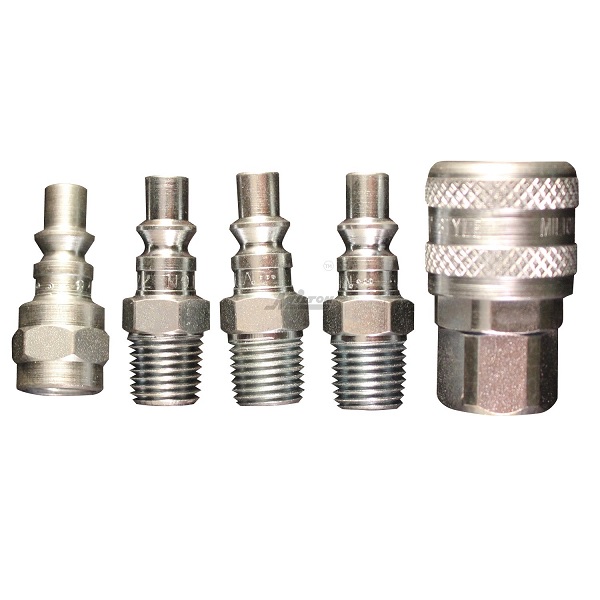Milton S213 AStyle Air Coupler and Plug Kit1/4" NPT, 775