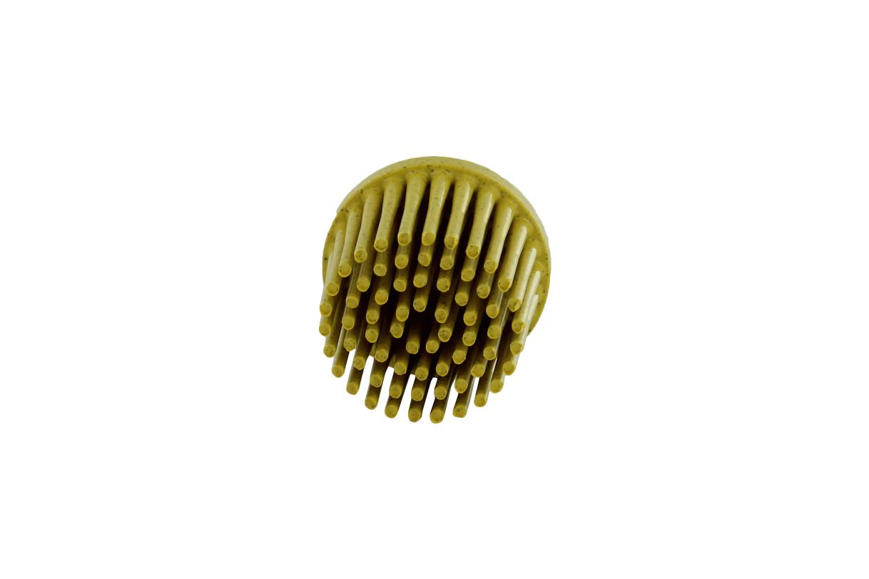 3M 18706 1 Inch Roloc Bristle Disc 80 Grit, Yellow, (1 Disc