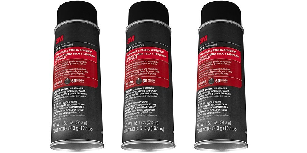 3M 38808 Headliner Adhesive 18.1 oz, 3Pack 688295889748 eBay