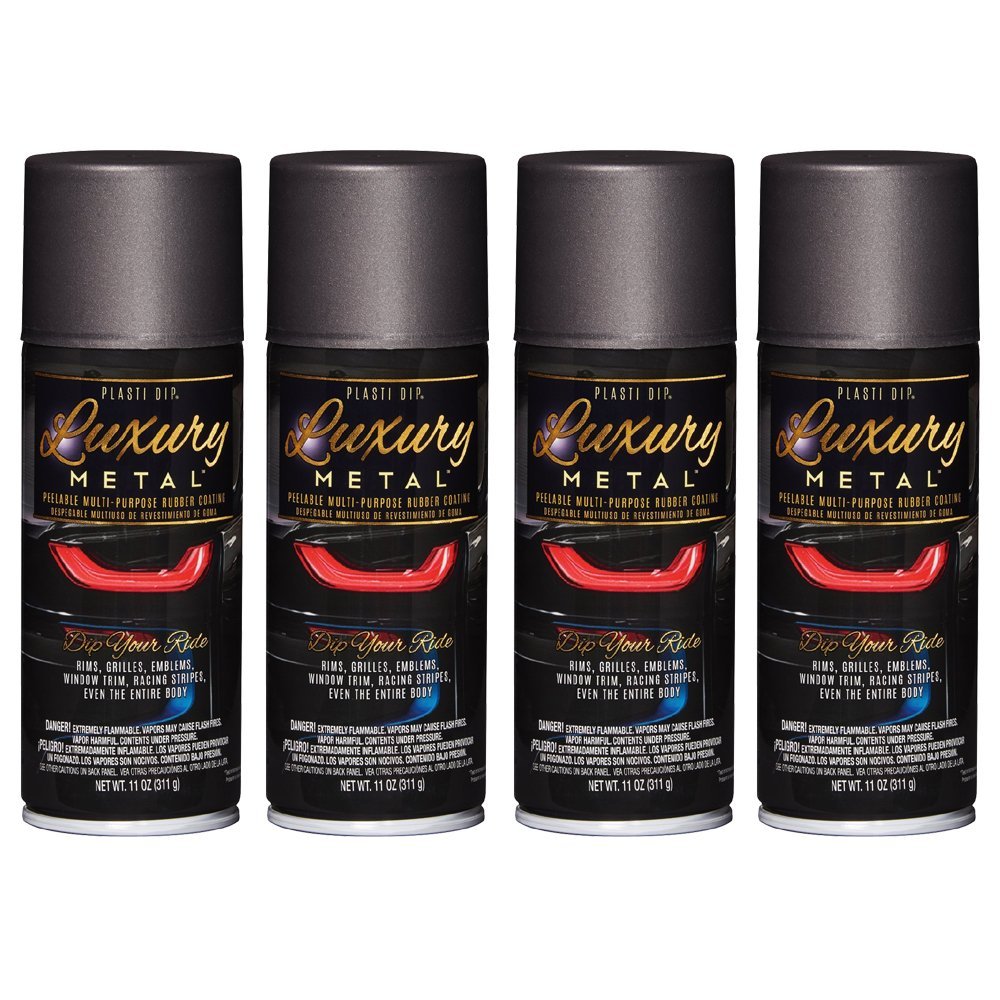 Performix Plasti Dip 11350 Luxury Metal Rubber Coating, Black Sapphire, 4 Cans eBay
