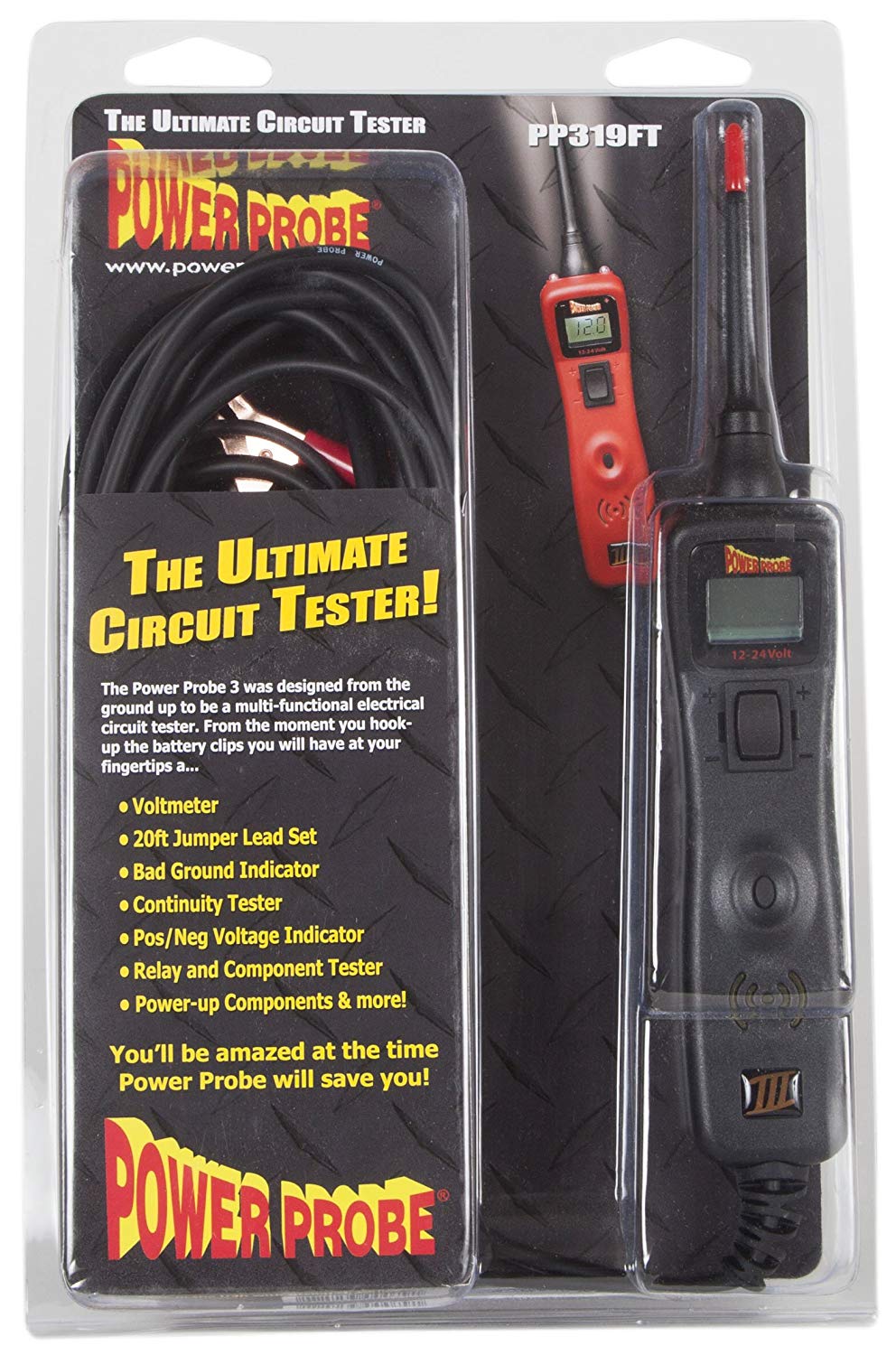 Power Probe 3 III Circuit Tester PP3CS in Black Voltmeter eBay
