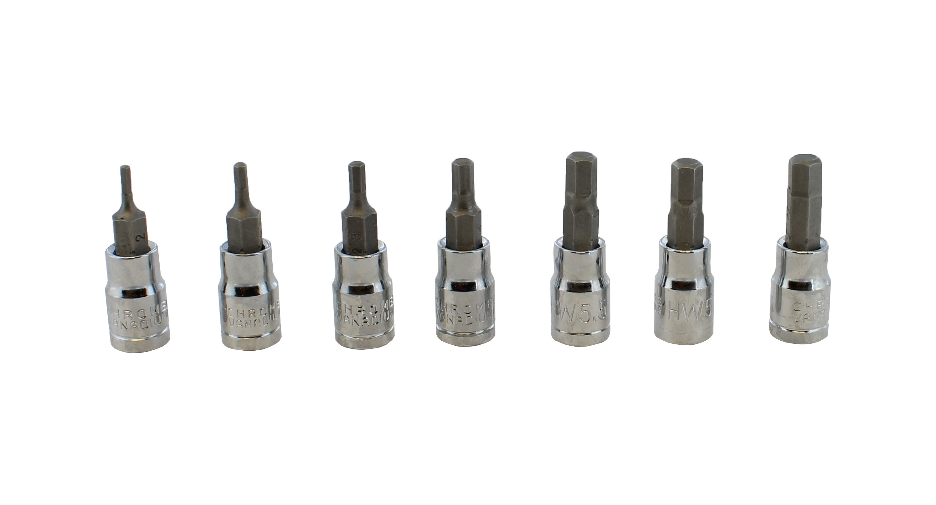 ABN Hex Socket Set 32Pc SAE and Metric Allen Socket Set Hex Bit