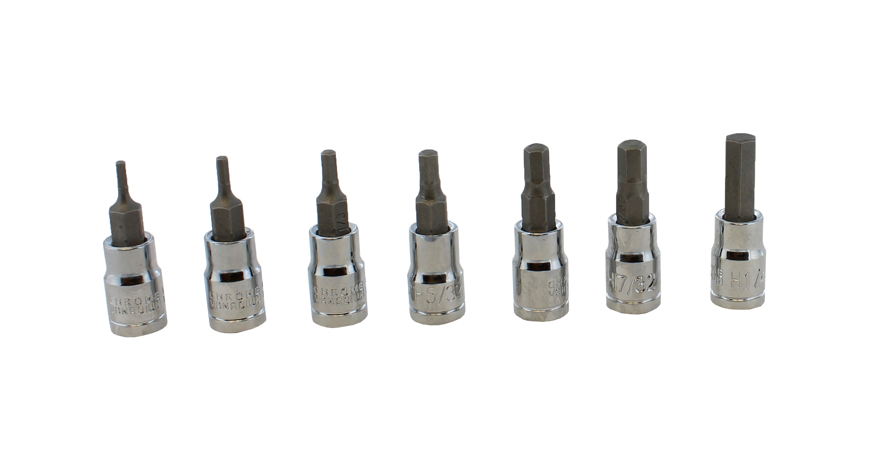 ABN Hex Socket Set 32Pc SAE and Metric Allen Socket Set Hex Bit