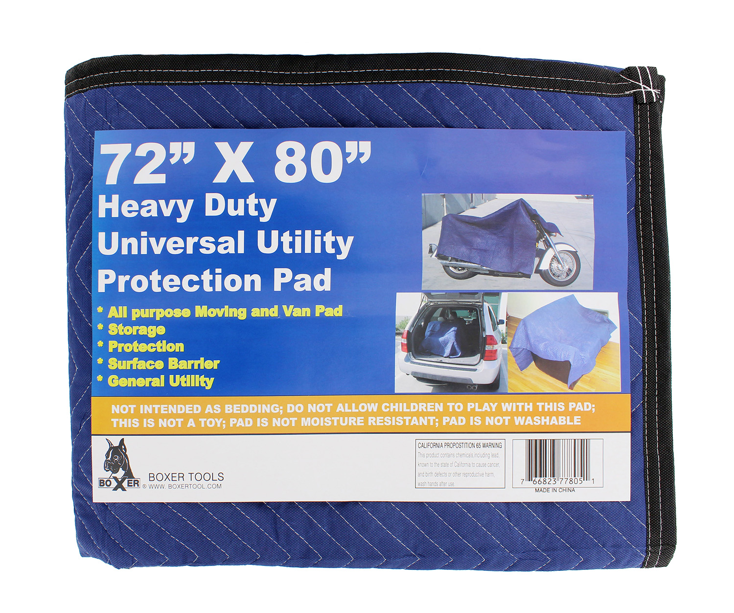 ABN Universal Utility Blankets 72” x 80” Inch Large Moving Blankets