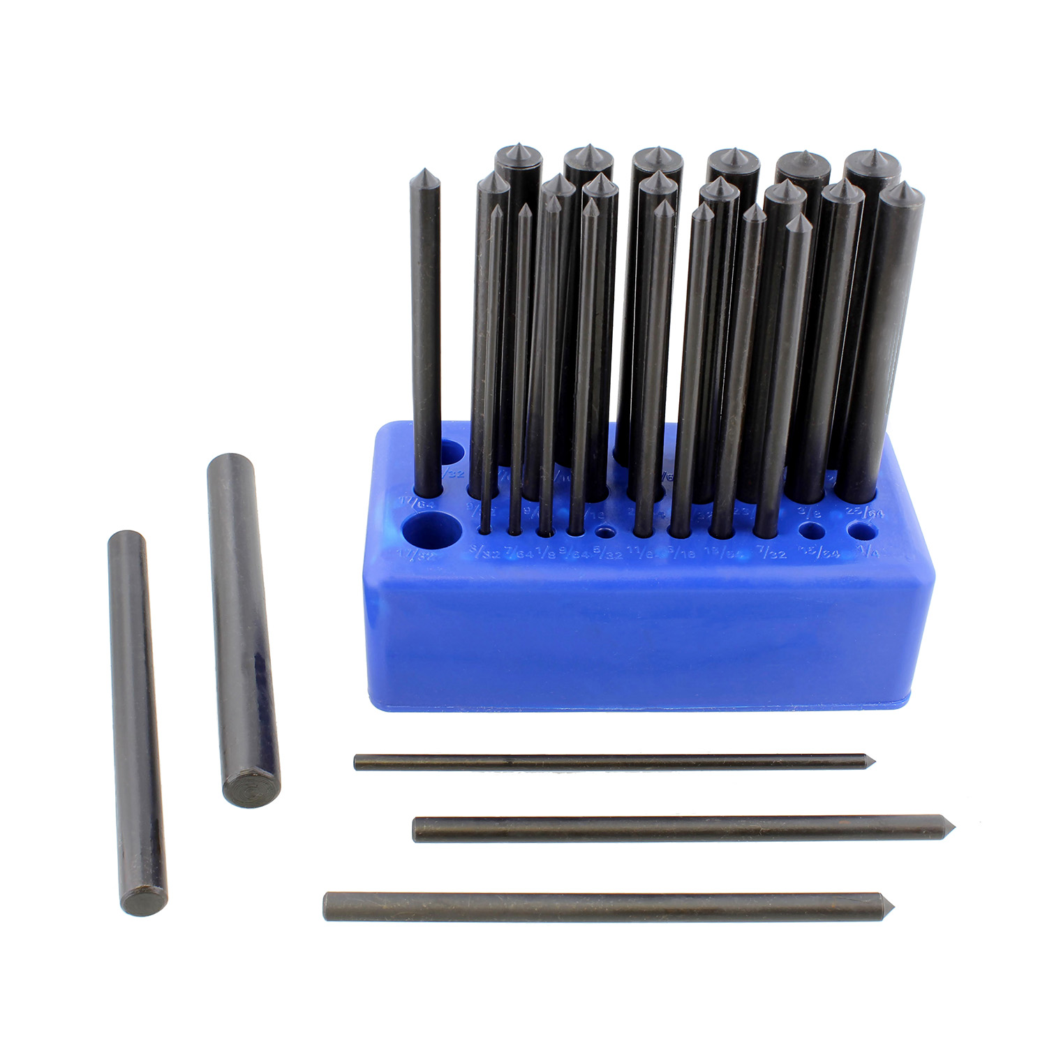ABN Hole Transfer Punch Set for Steel 28 Piece Transfer Punch Set 3/