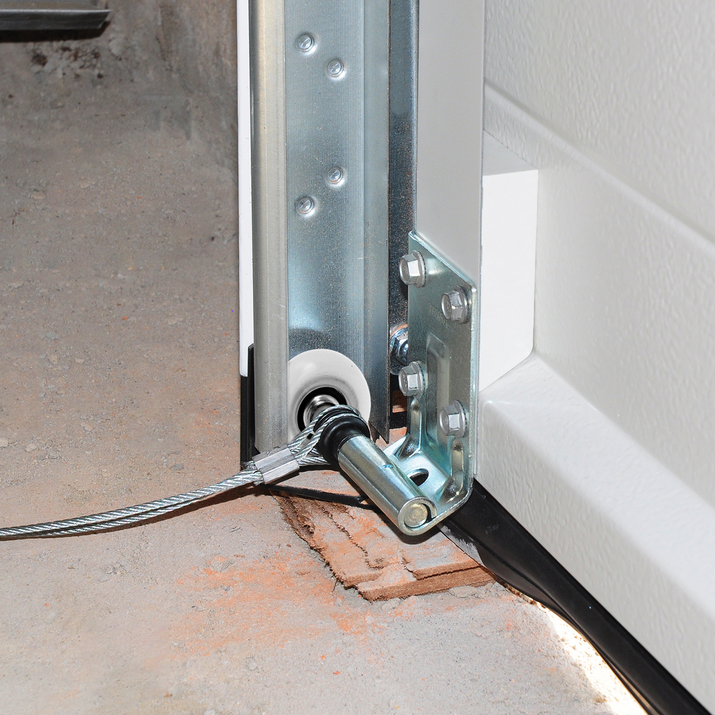 ABN Garage Door Rollers Nylon Garage Door Wheels Replacement White 10