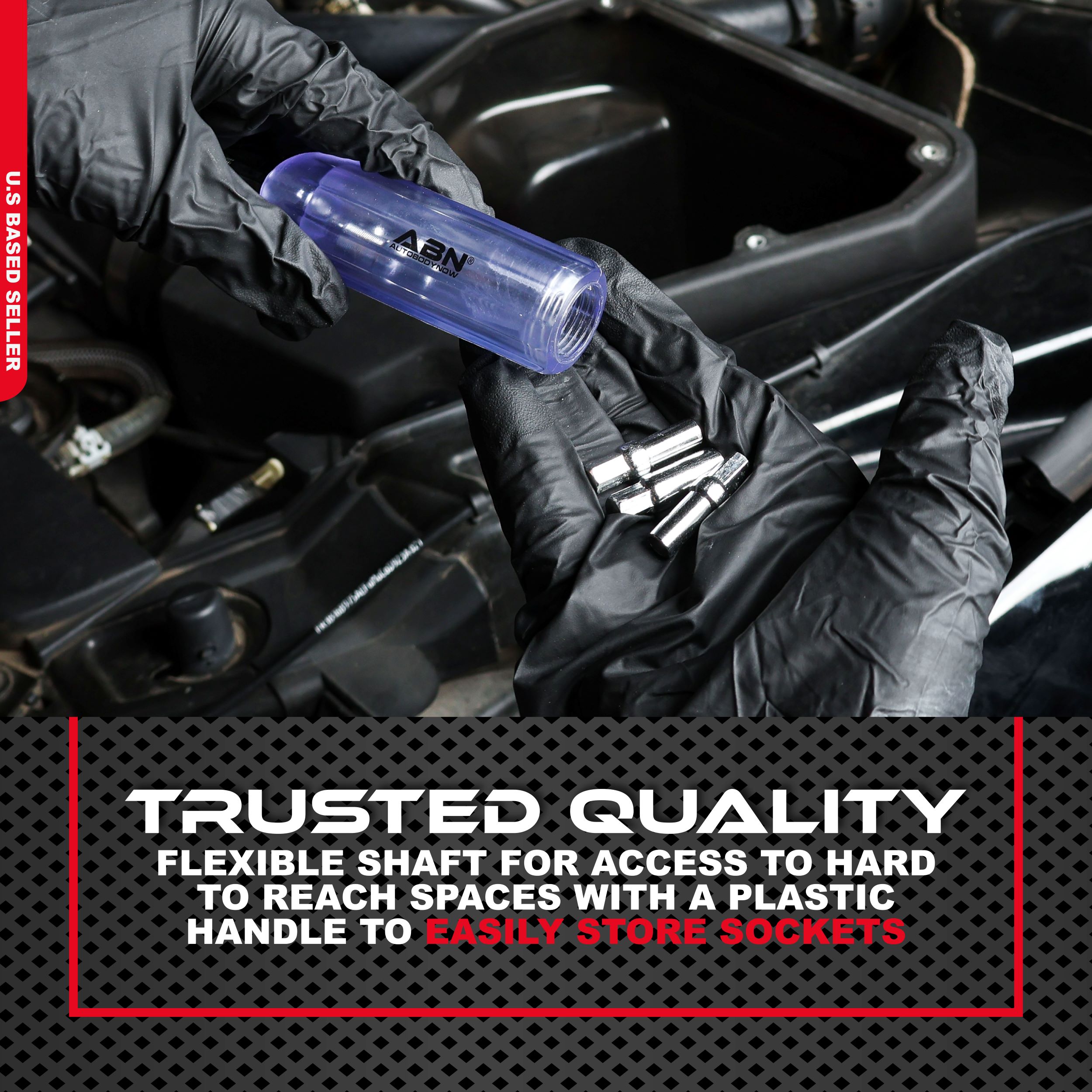 ABN Carburetor Adjustment Flexible Screwdriver Tool and Hex Double D