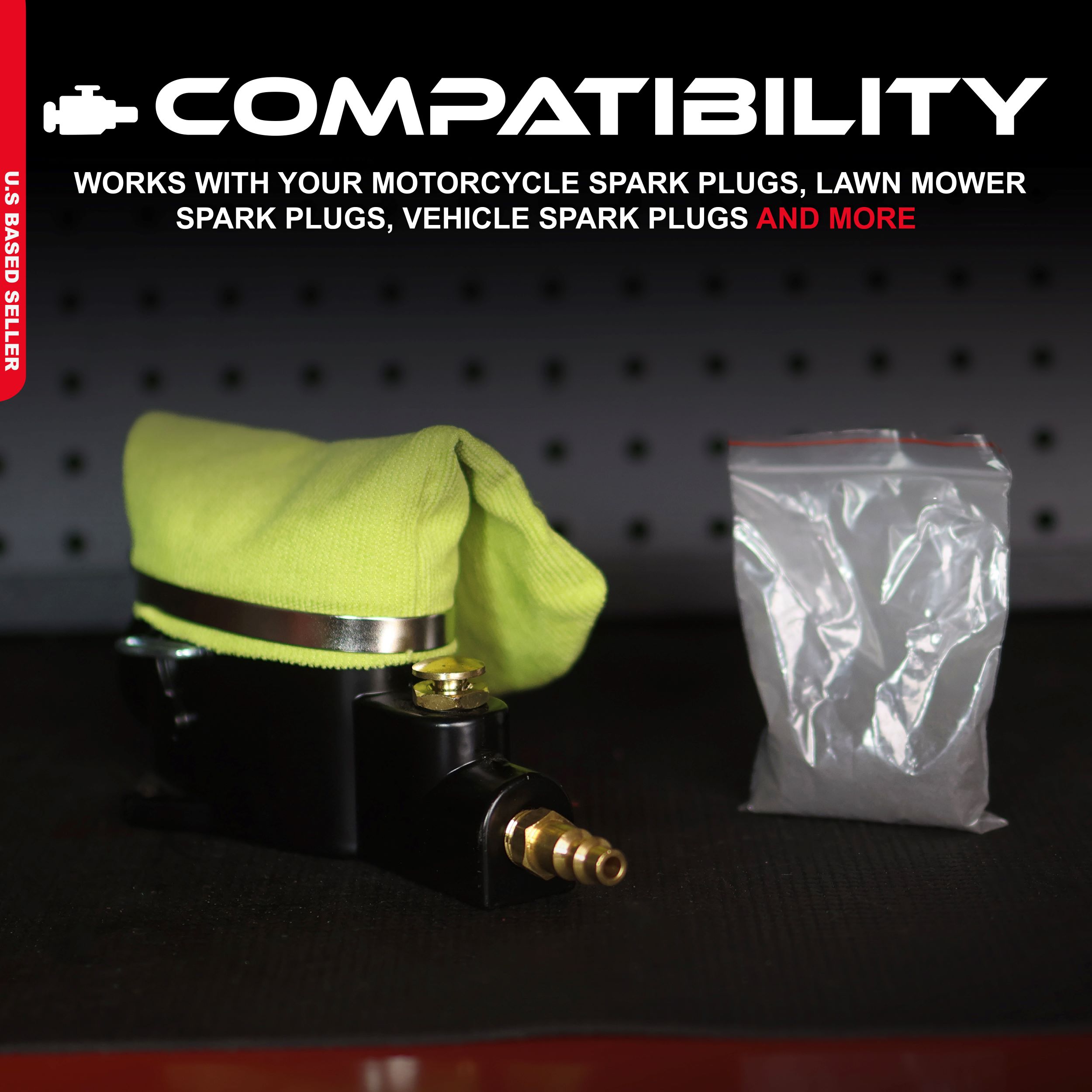 ABN Pneumatic Spark Plug Cleaner Spark Plug Sandblaster with