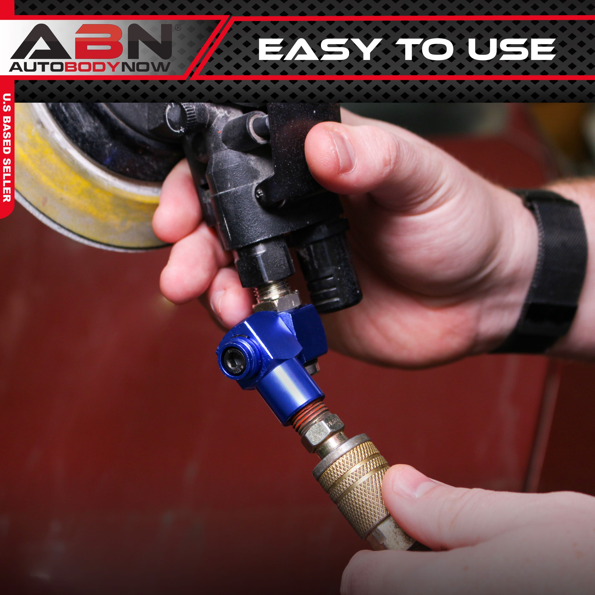 ABN 1/4" Inch NPT 360 Degree Swivel Connector with Tension Control eBay