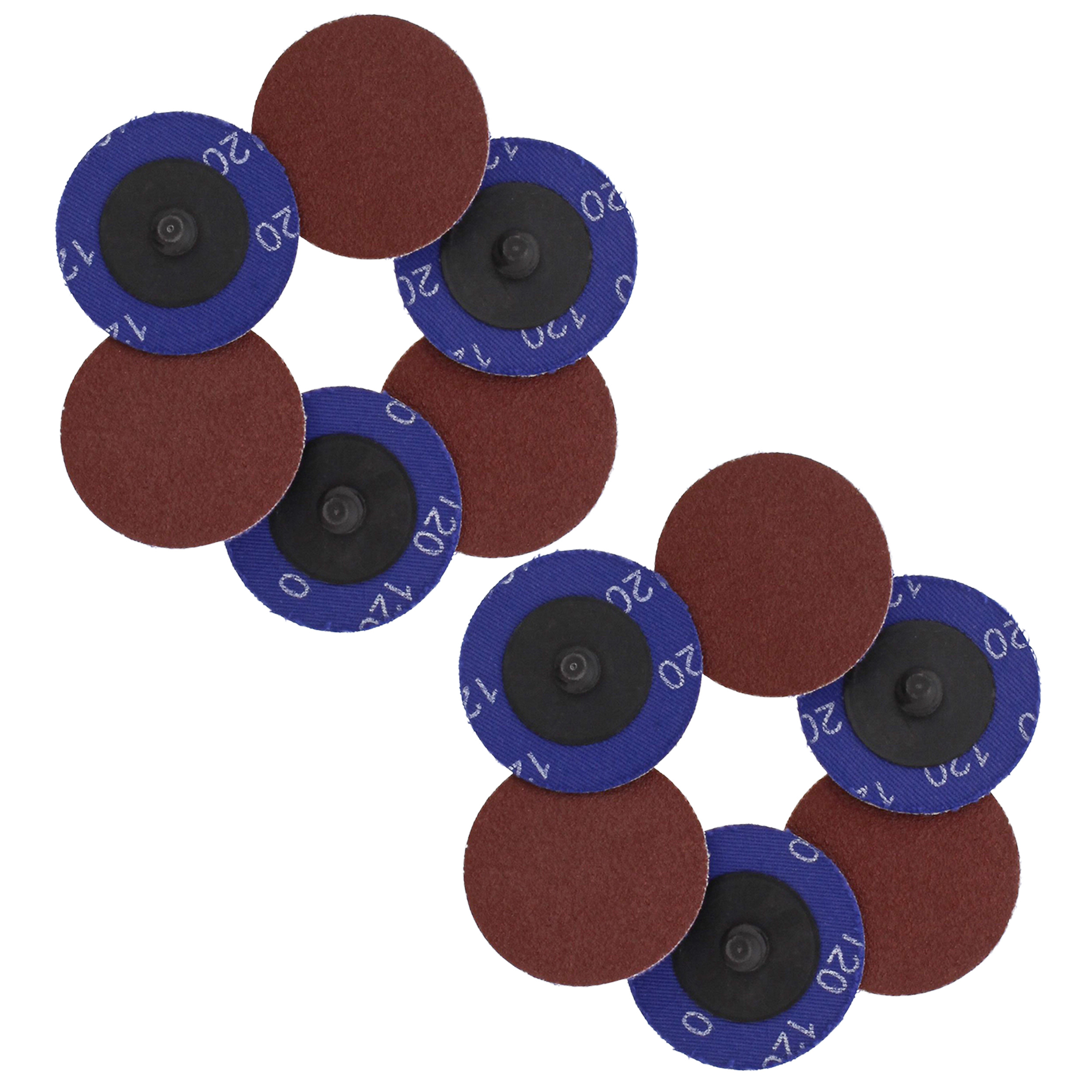ABN Aluminum Oxide Sandpaper Disc 50pk 2in Sanding Disc Orbital Sander Pads Set - Picture 15 of 36