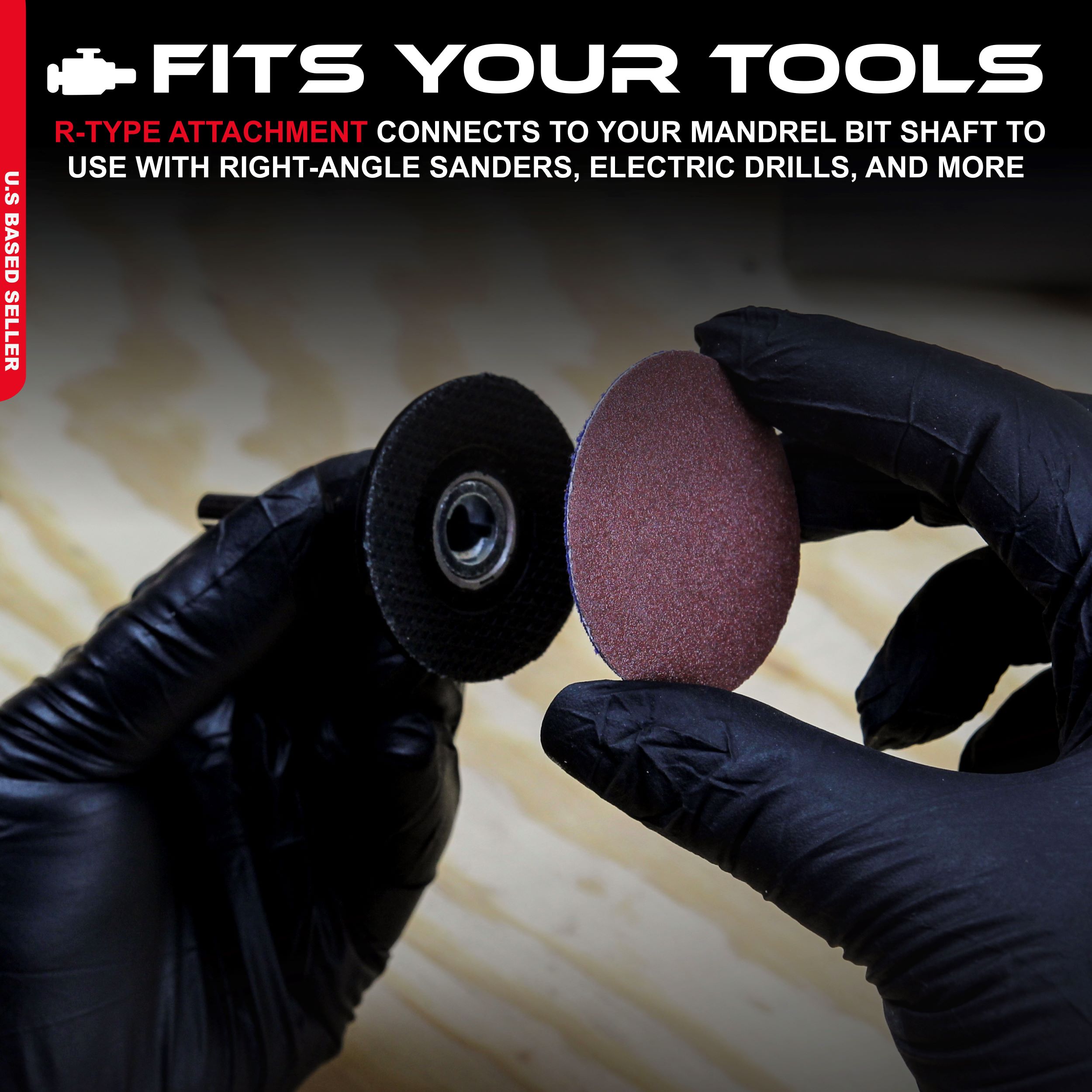 ABN Aluminum Oxide Sandpaper Disc 50pk 2in Sanding Disc Orbital Sander Pads Set - Picture 25 of 36
