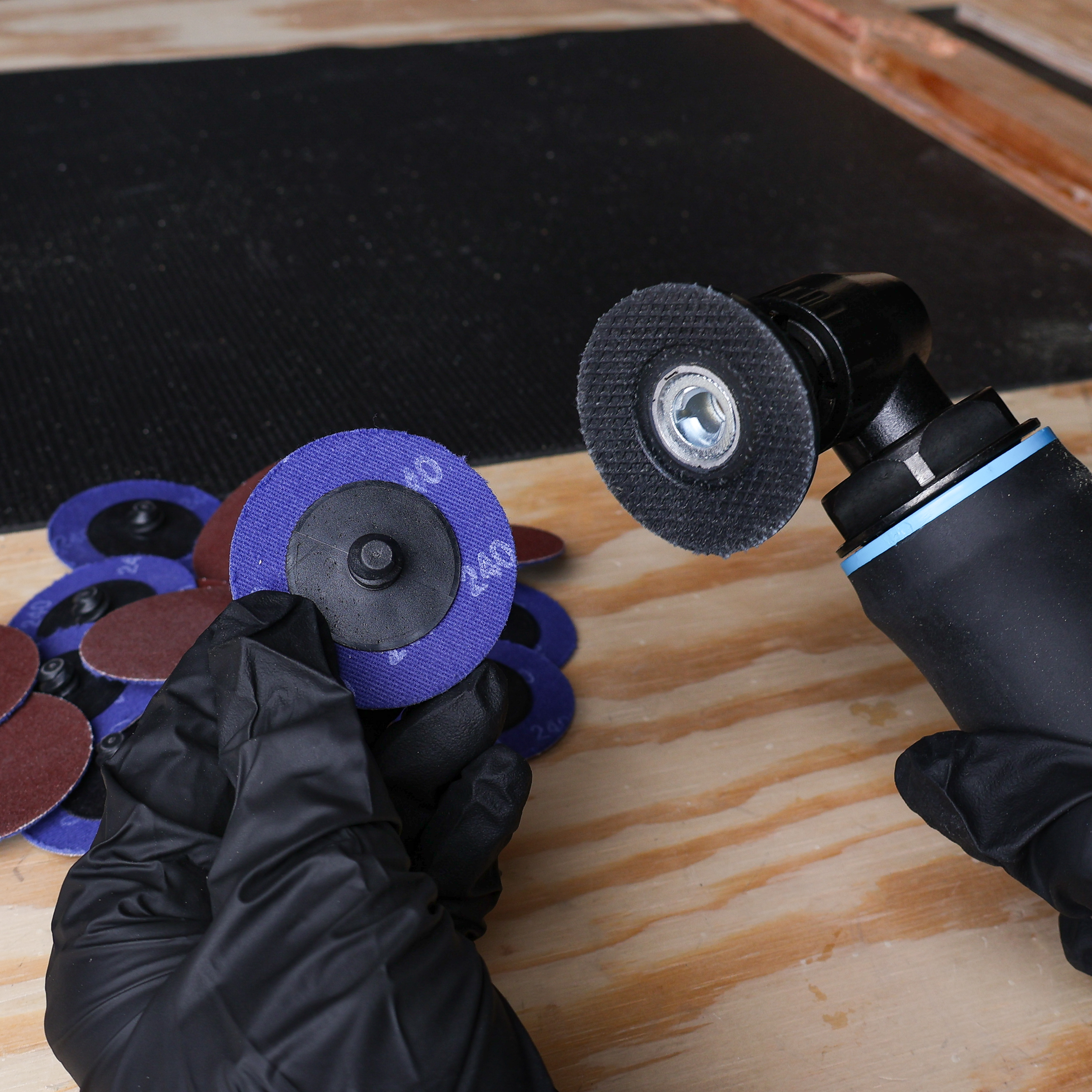 ABN Aluminum Oxide Sandpaper Disc 50pk 2in Sanding Disc Orbital Sander Pads Set - Picture 29 of 36