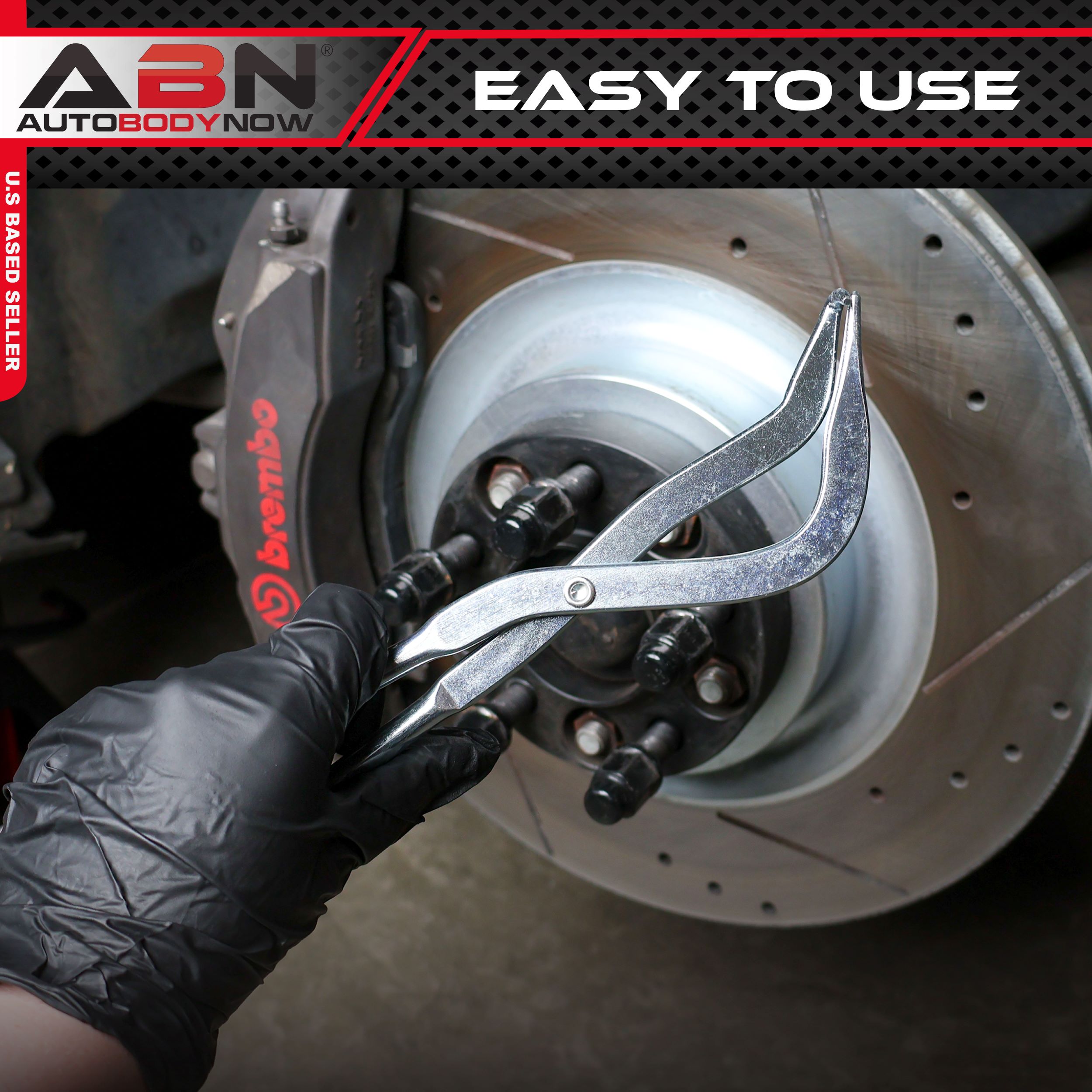 ABN Drum Brake Shoe Return Spring DualEnd Pliers Removal and