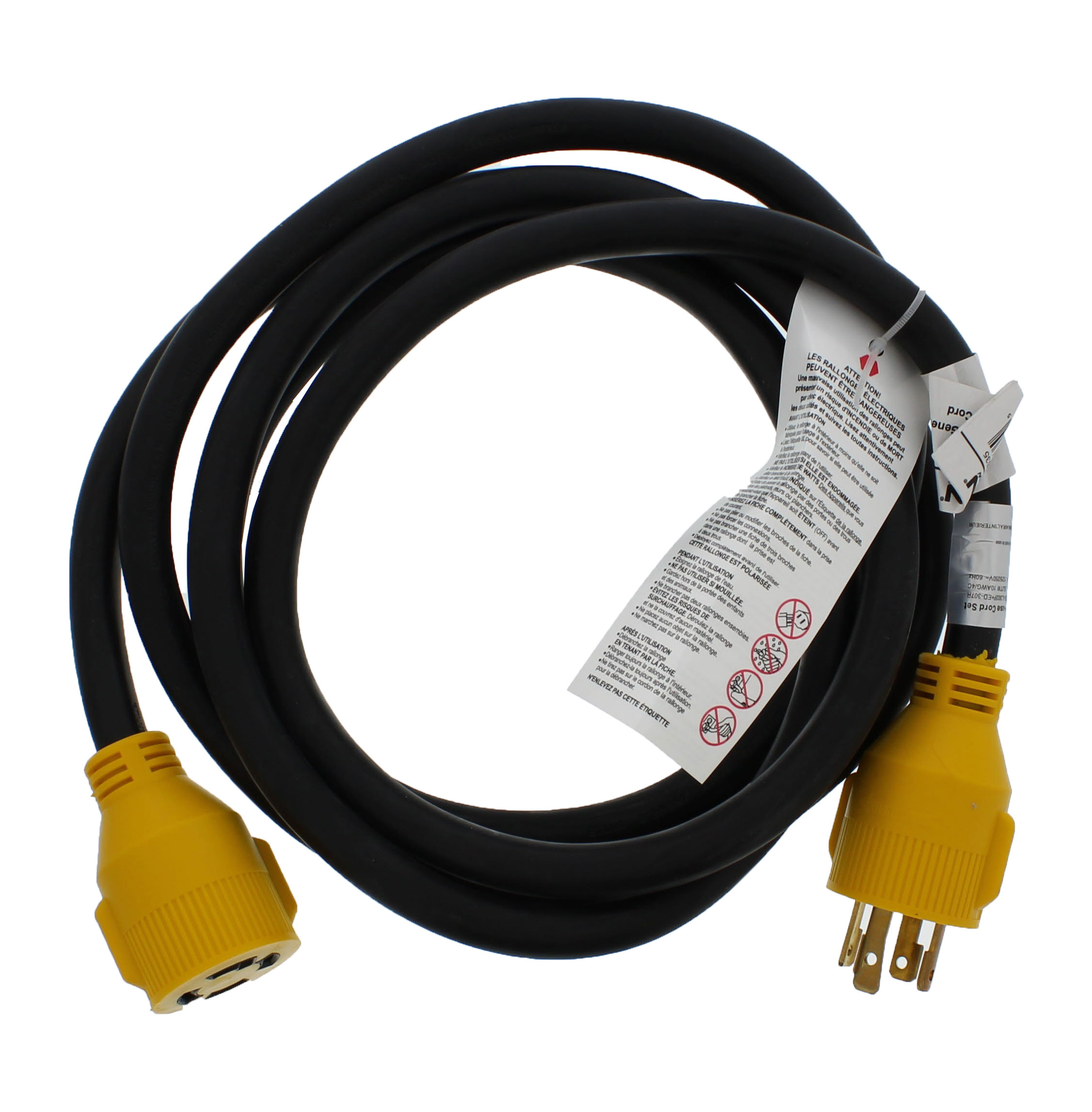 ABN 30 AMP RV Power Cord Generator Transfer Switch Camper Extension Cable