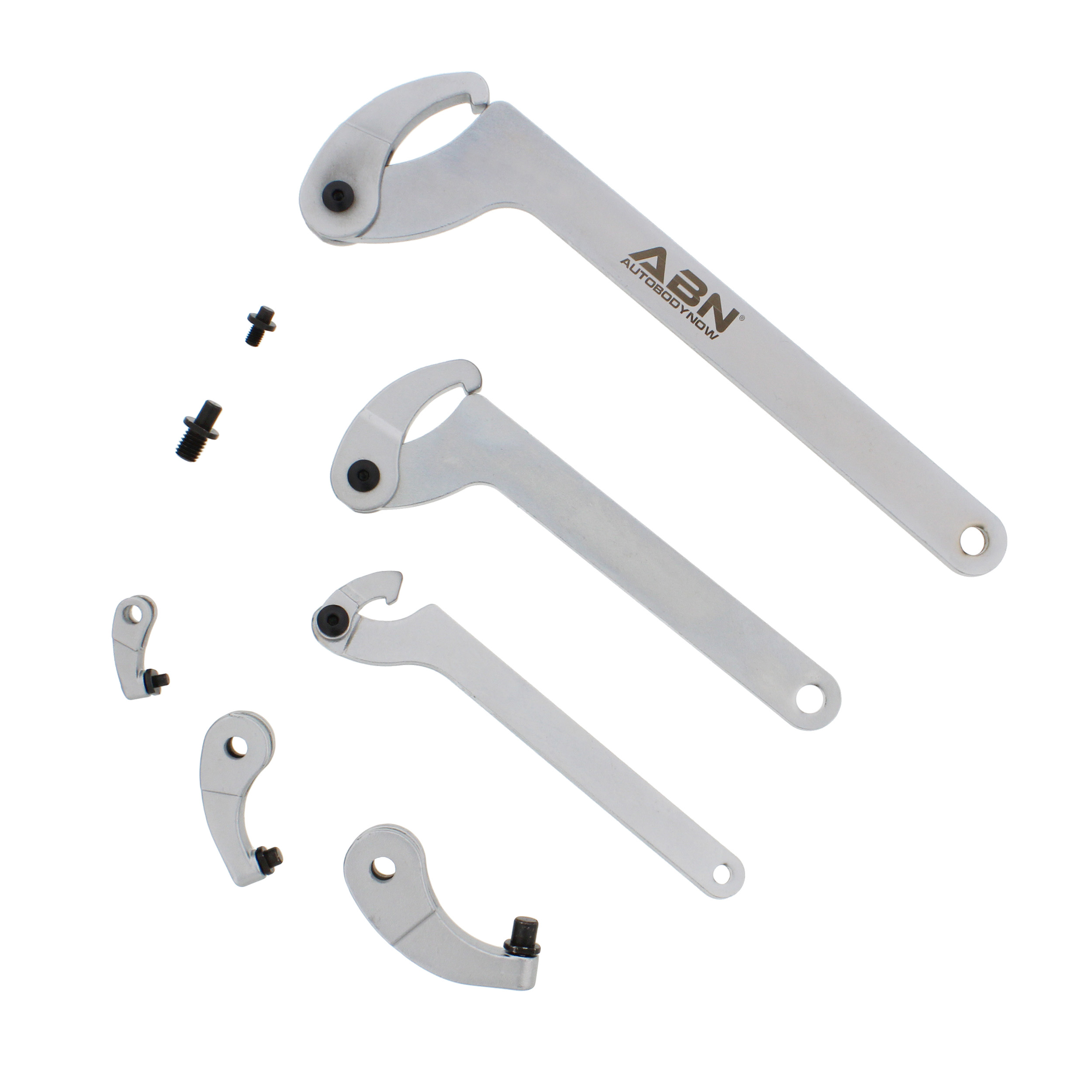 ABN Adjustable Hook & Pin Wrench Spanner Tool Bicycle Bike Nut