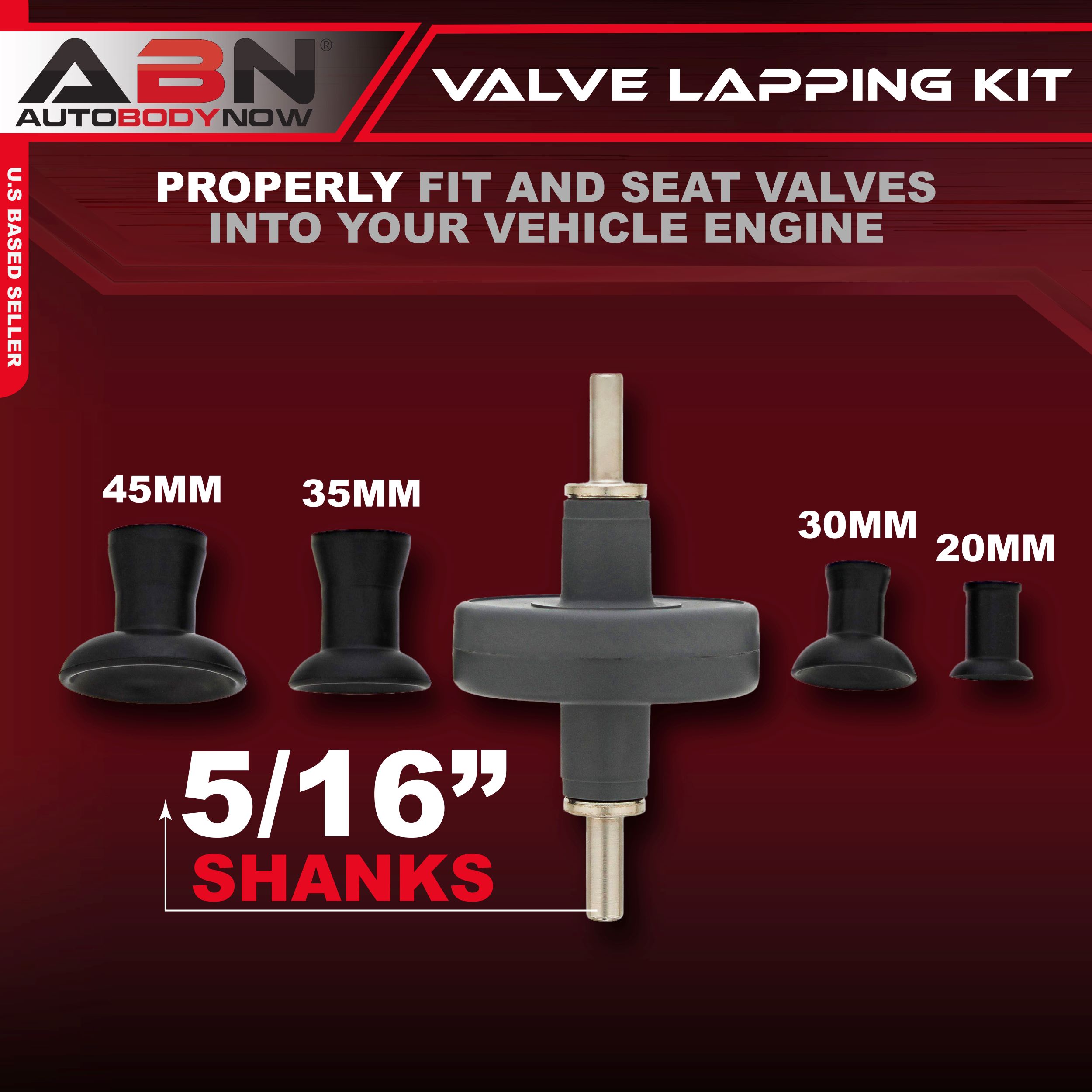 ABN Valve Lapping Attachment Tool for Drill Valve Grinding Kit Valve Lapper Kit 810009874089 eBay