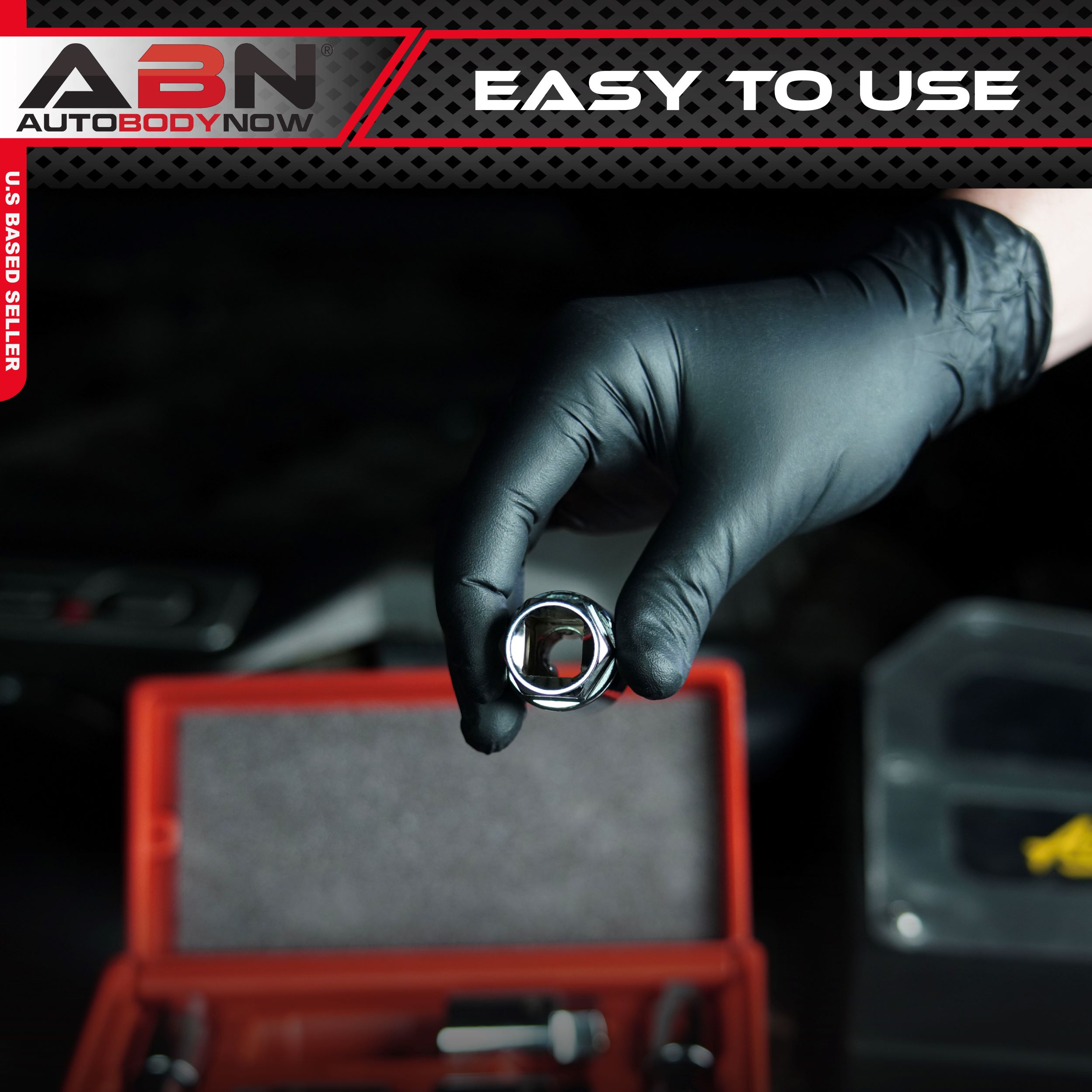 ABN Stud Extractor Set Broken Stud Remover Socket SAE/Metric Stud