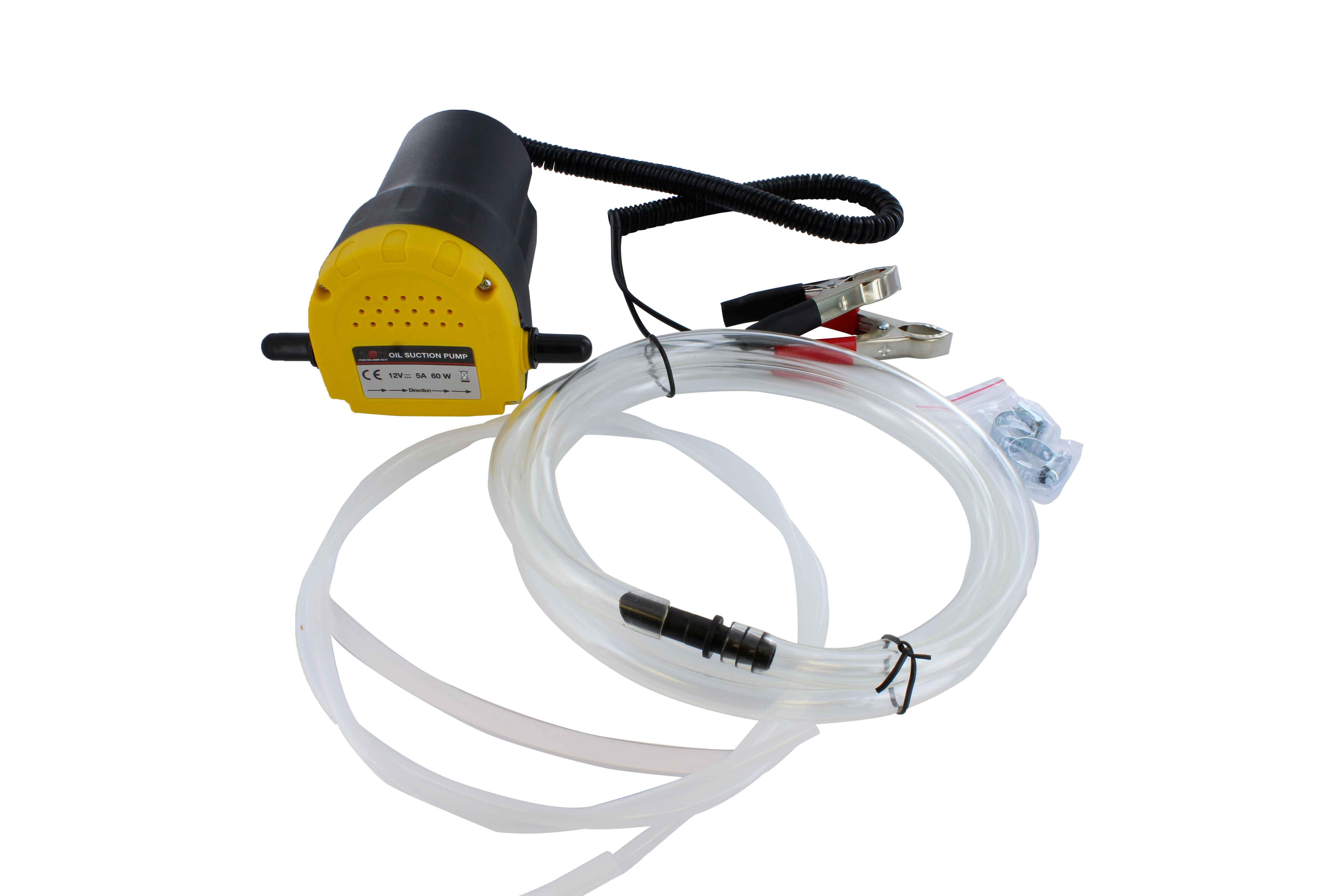 ABN 12V 5A 60W Fluid/Oil/Diesel Extractor Pump w/ Tubes for Truck, RV