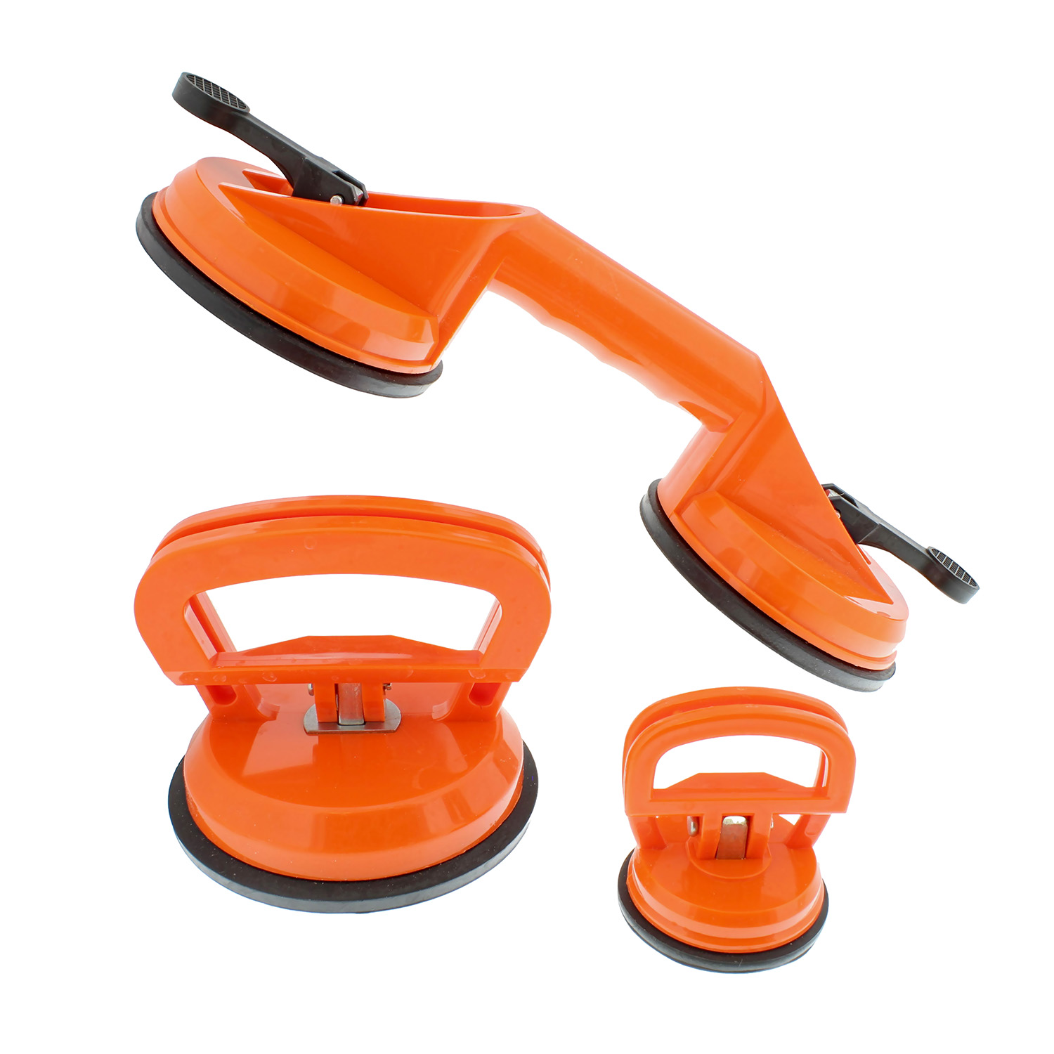 ABN Dent Remover Suction Cup Tool Kit Set of 3 Suction Cup Dent