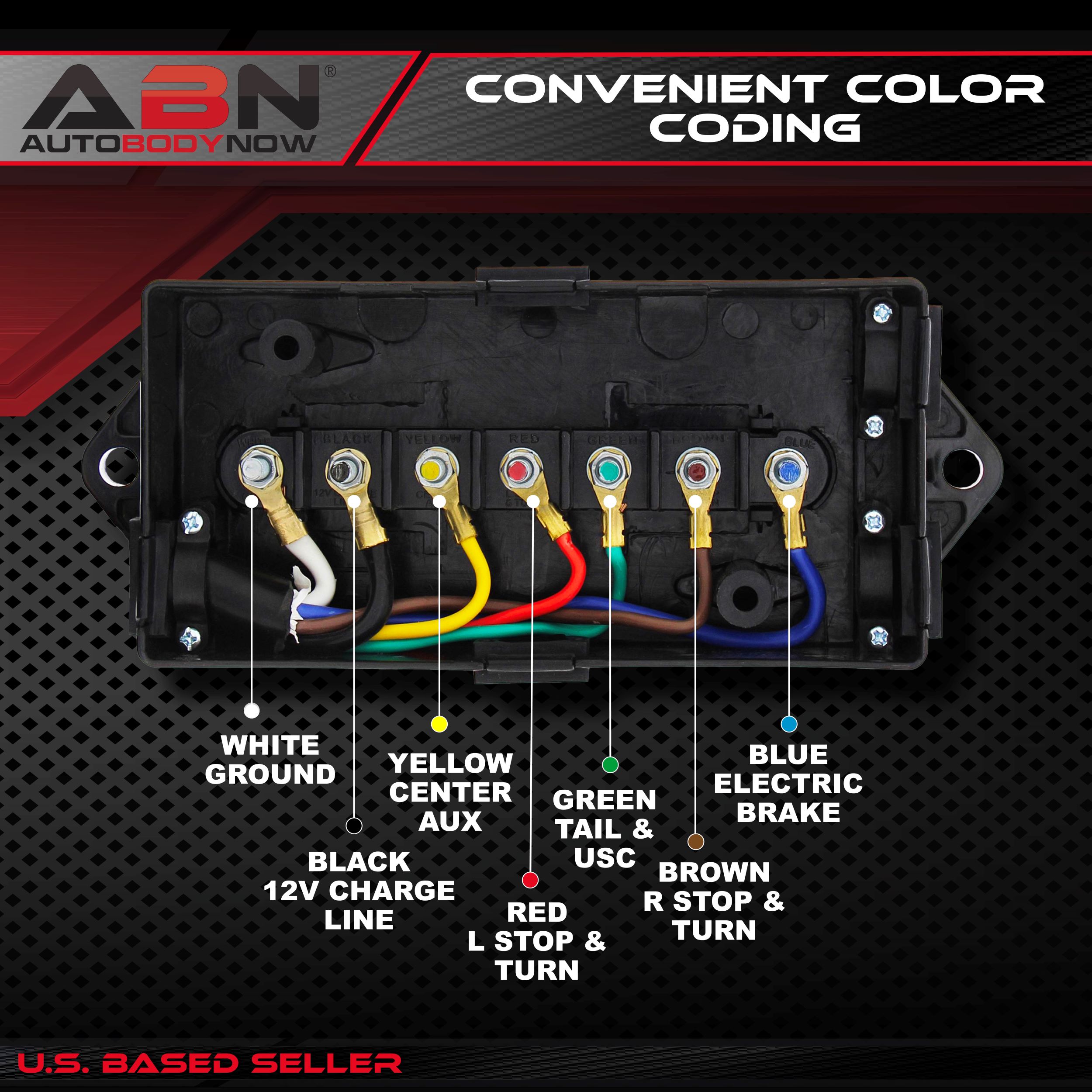 Abn Electrical Wire Connector 7 Gang Pole Junction Box 2