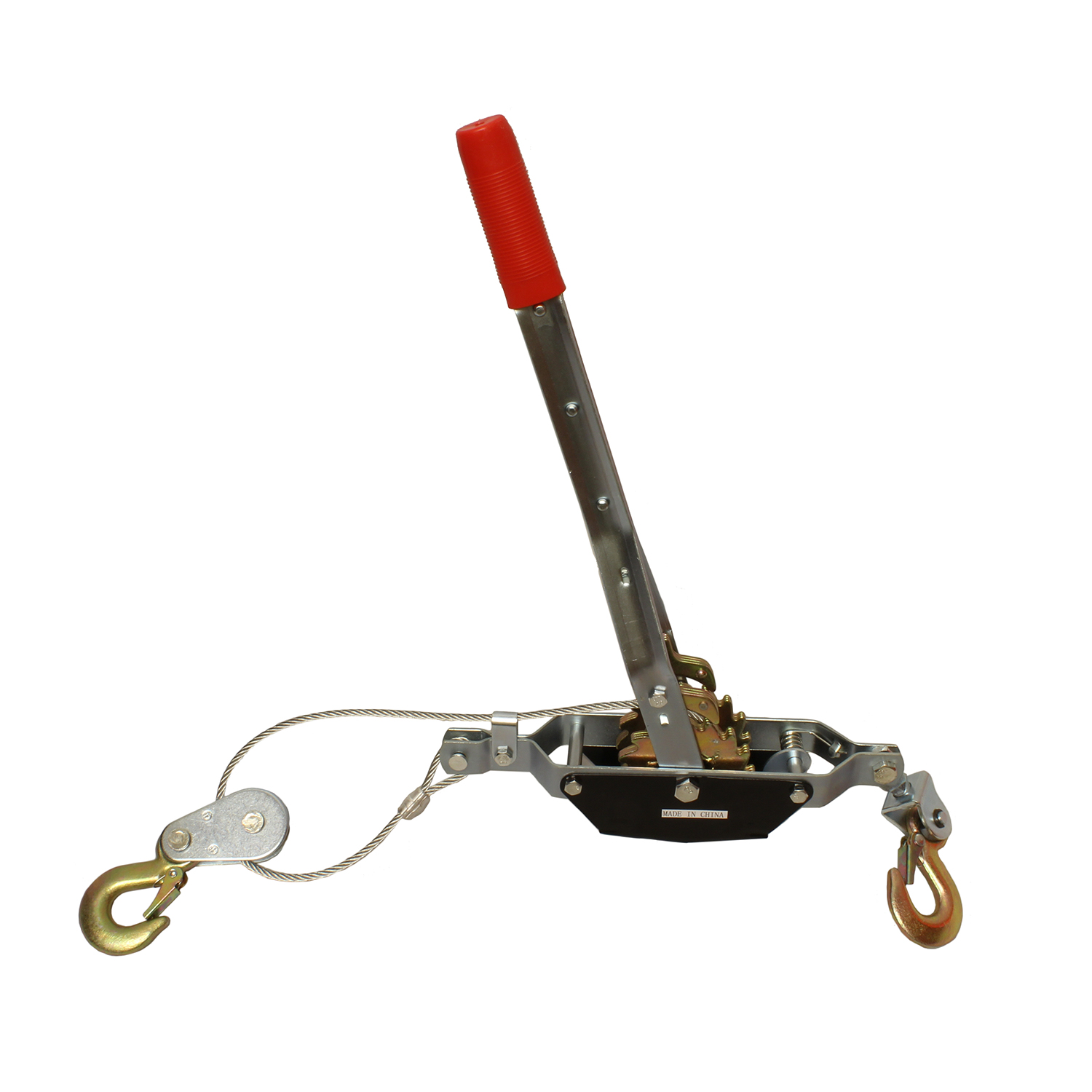 2 Ton Heavy Duty Double Gear Hand Puller Winch Lifting Pulling Boating Tool NEW