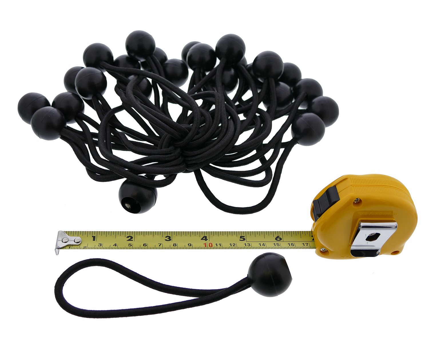 ABN Ball Bungee Black Bungee Tie Down Cords w/ Plastic Balls eBay