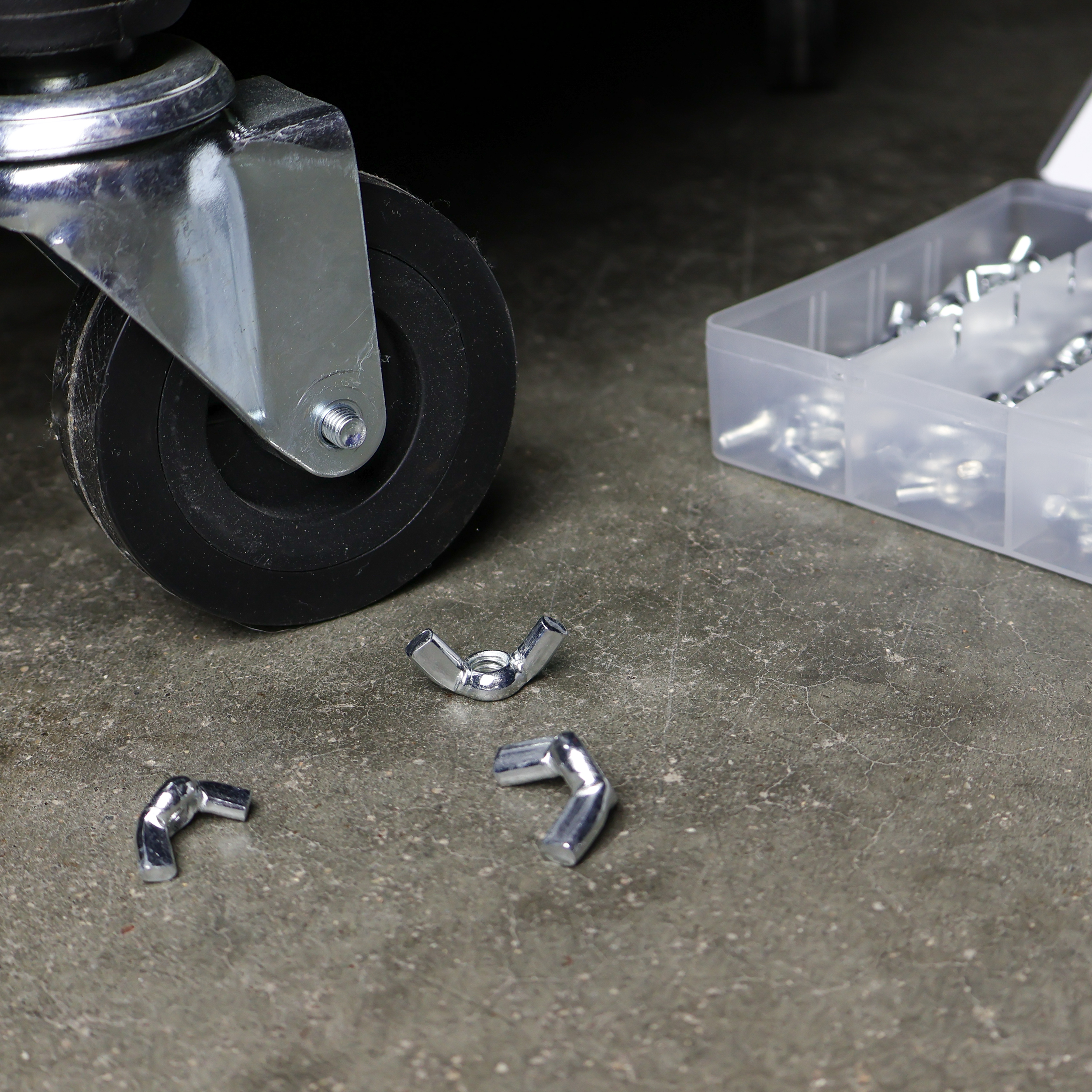 ABN Wing Nut 150Piece Wingnuts Assortment Metric & SAE Wing Nuts Set