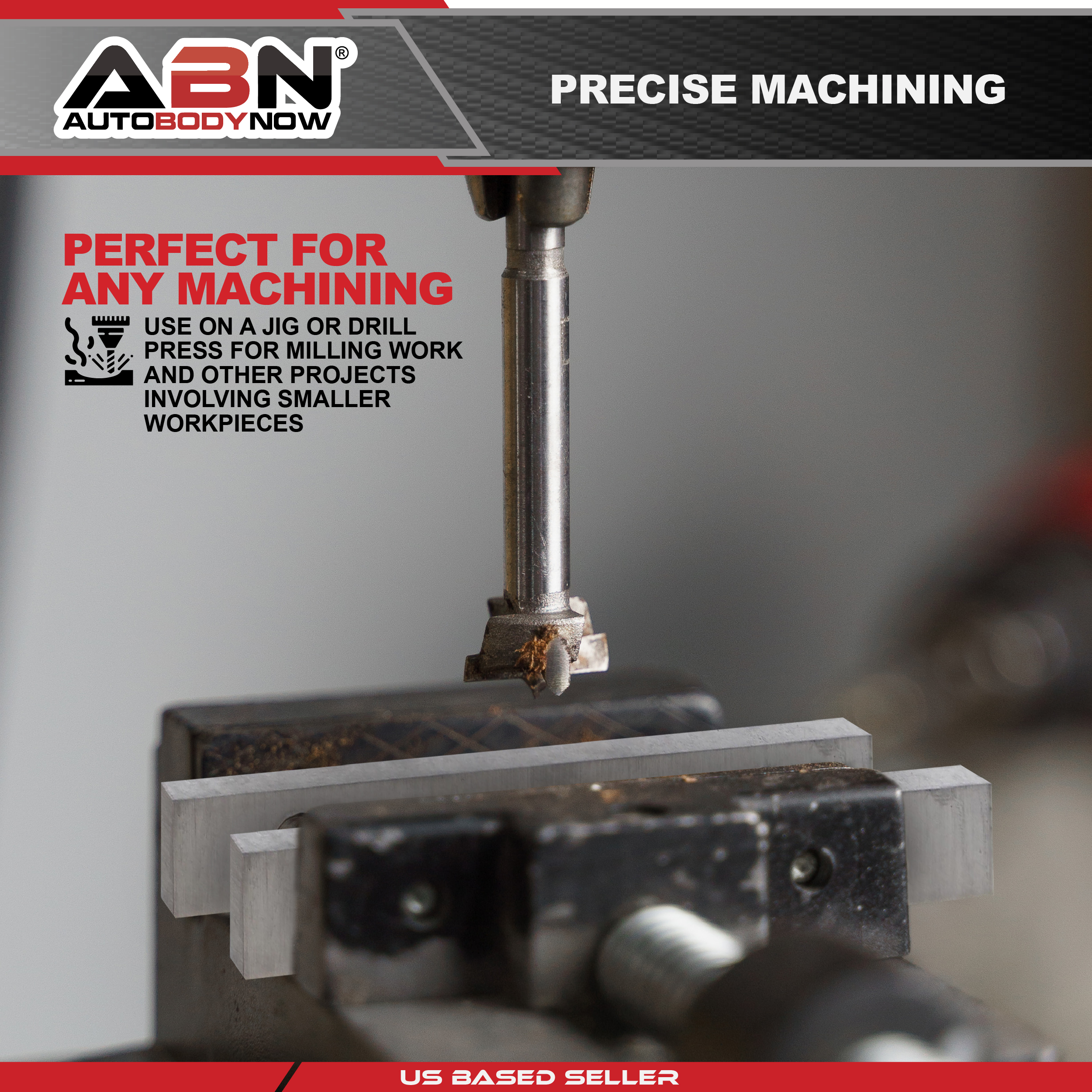 ABN Machinist Thin Parallel Bars 20pc Bar Blocks Set 1/2" to 15/8