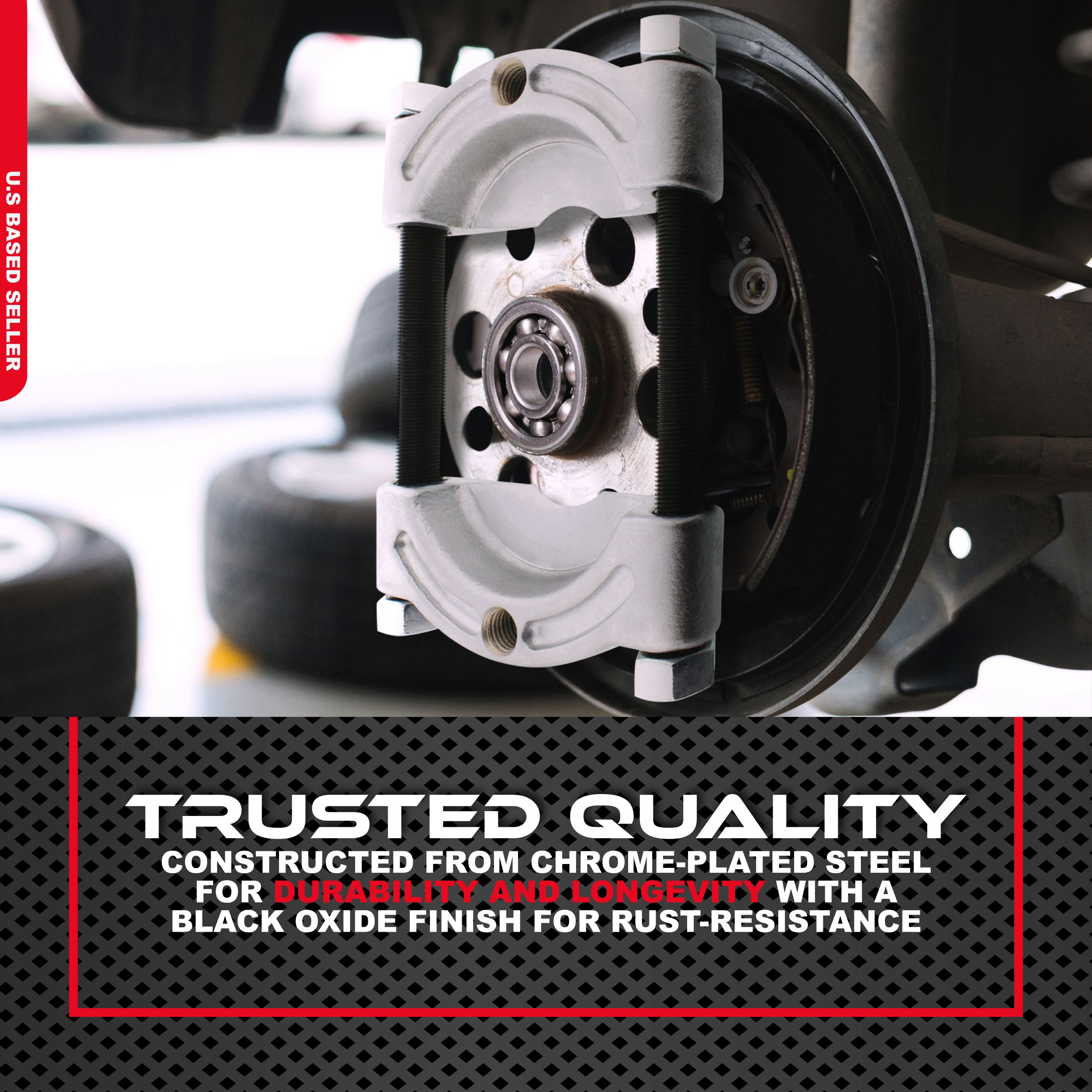 ABN Bearing Puller 1/2"45/8” Inch Jaw Wheel Hub Splitter Gear Pinion