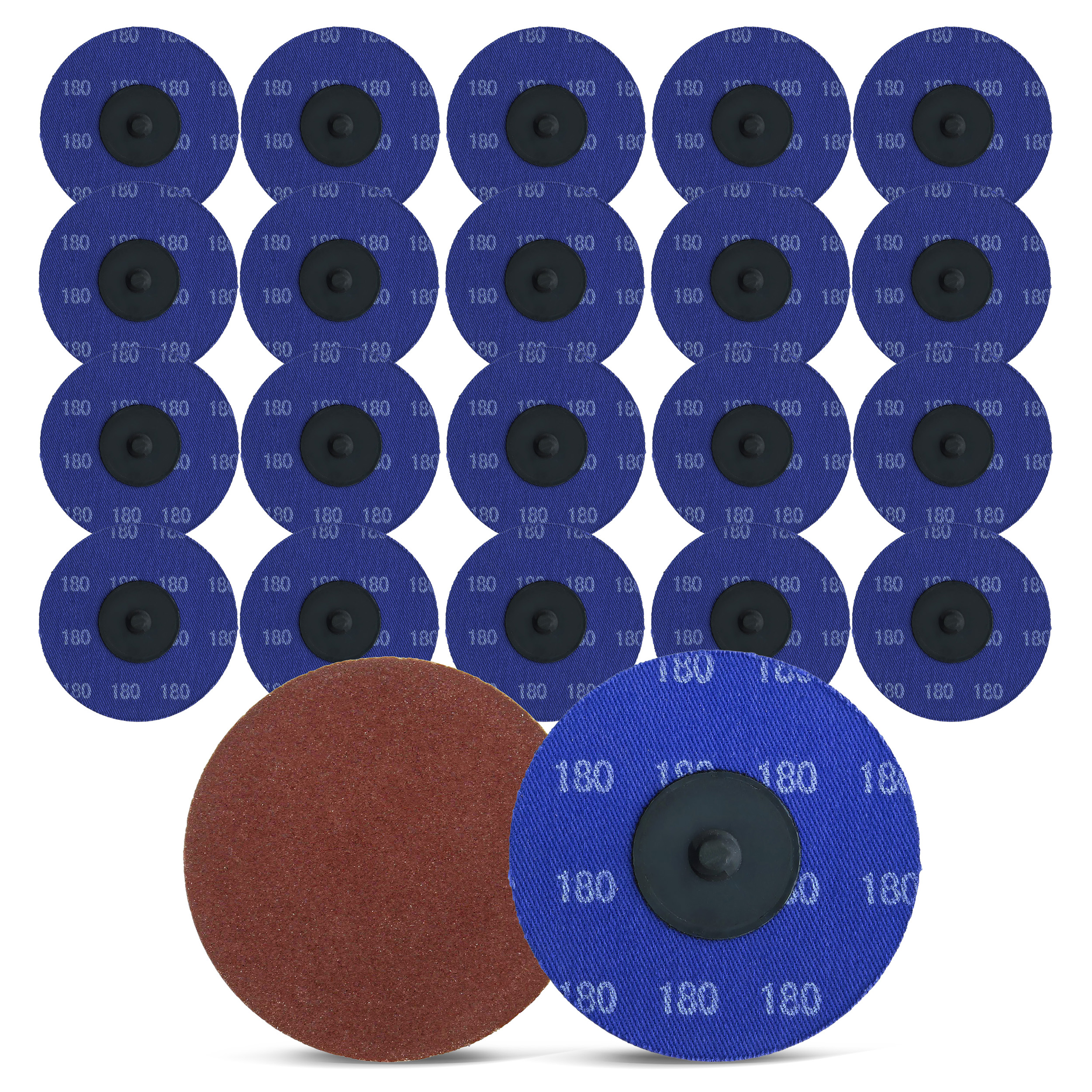 ABN 3” Inch 180 Grit Aluminum Oxide Sanding Discs 25Pack eBay
