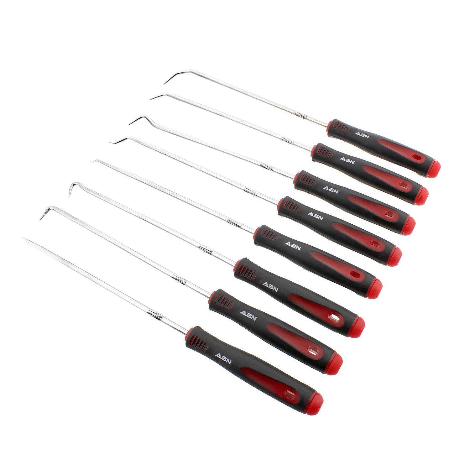 ABN Hook and Pick Set 8 Pc Metal Pick Tool Set, 9” Inch Mechanic Pick Set eBay