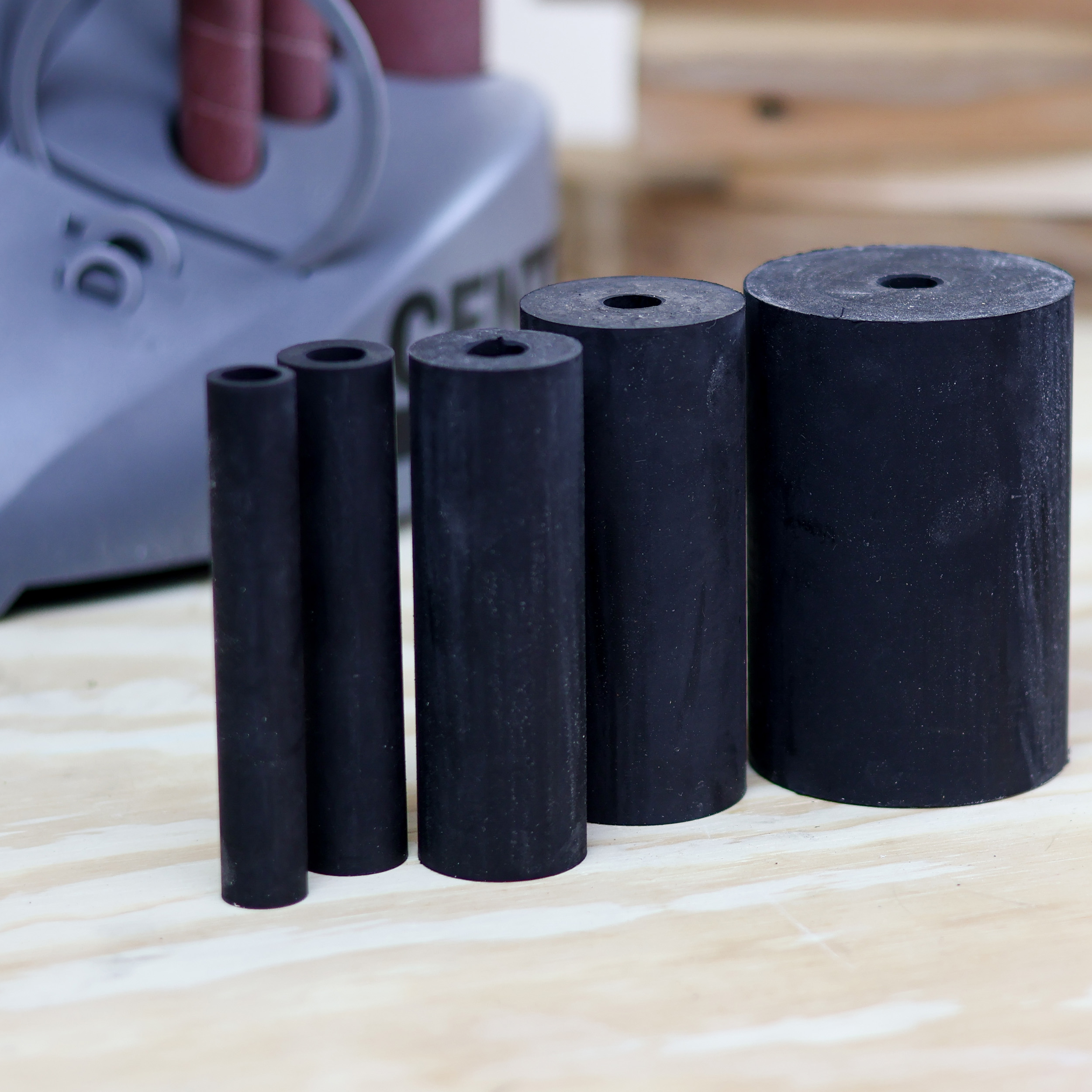 ABN Oscillating Spindle Sander Drill Press Sanding Drum Kit 5pc