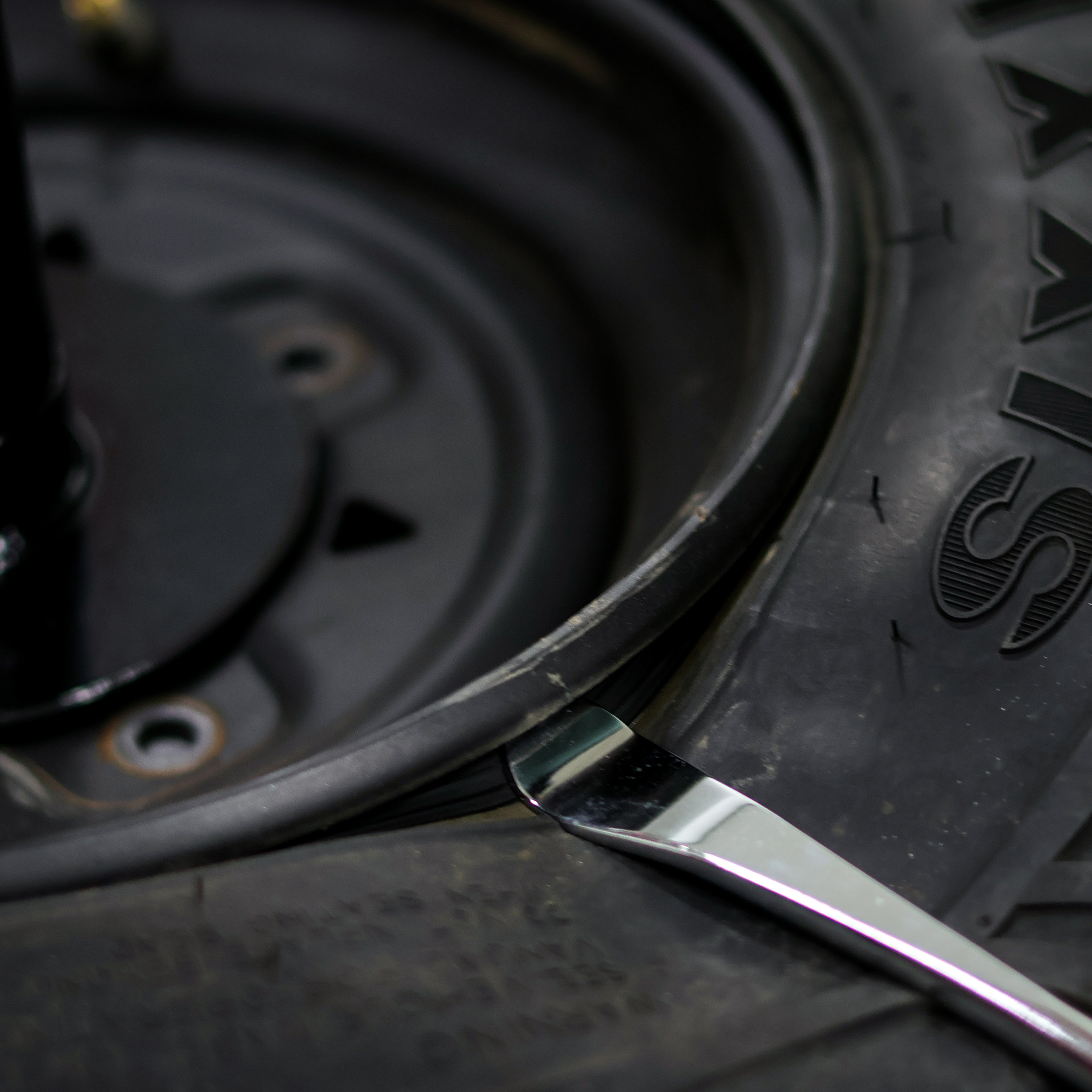 ABN Tire Spoon Kit with Rim Protectors Wheel Spoons Manual Tire