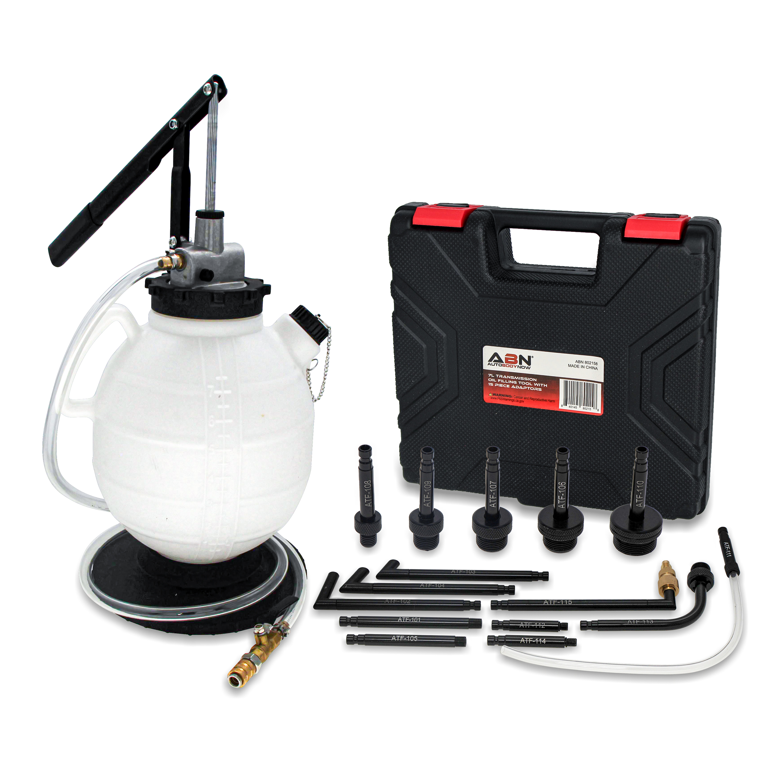 ABN Transmission Fluid Pump Automotive Fluid Transfer Pump 7.5L with 15