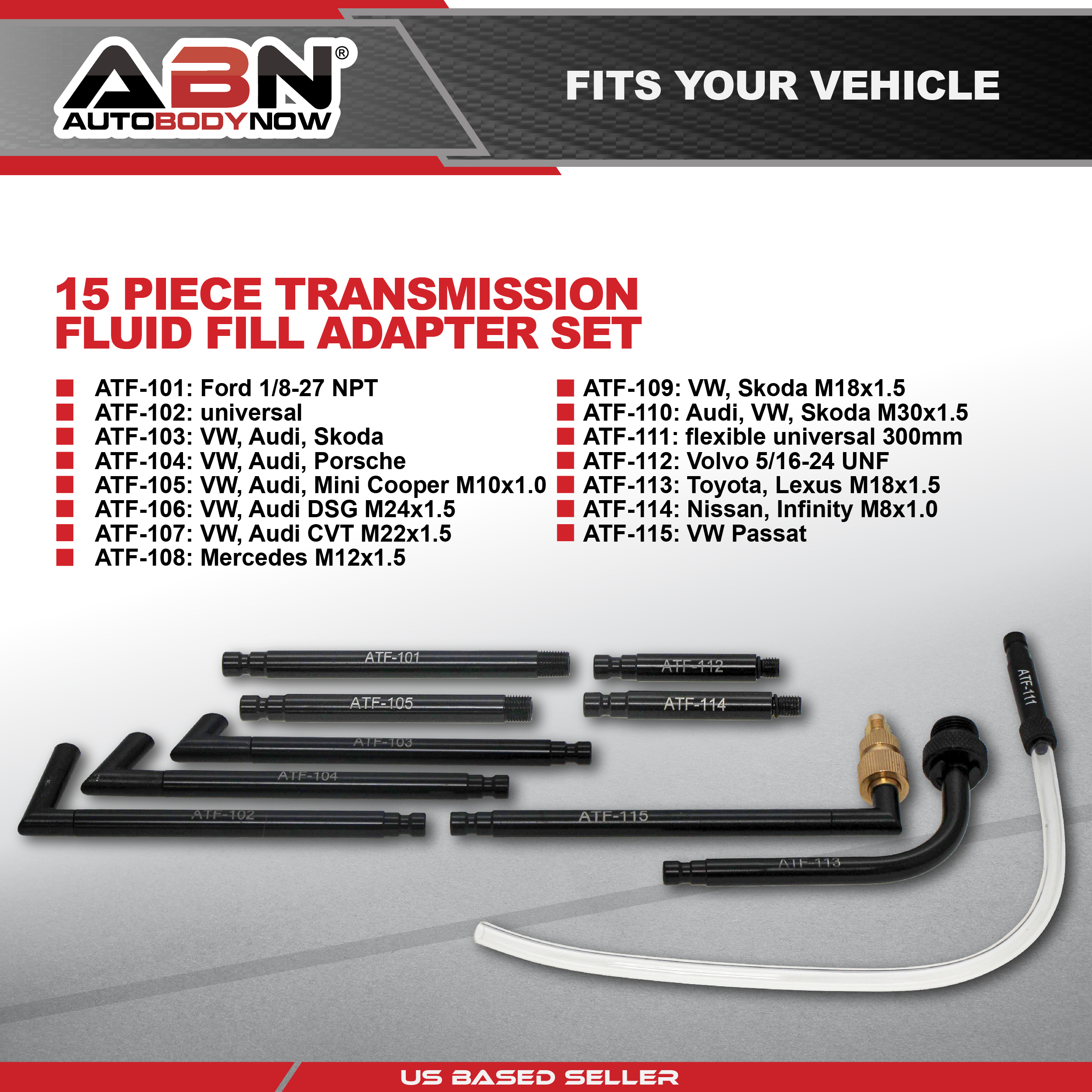 ABN Transmission Fluid Pump Automotive Fluid Transfer Pump 7.5L with 15