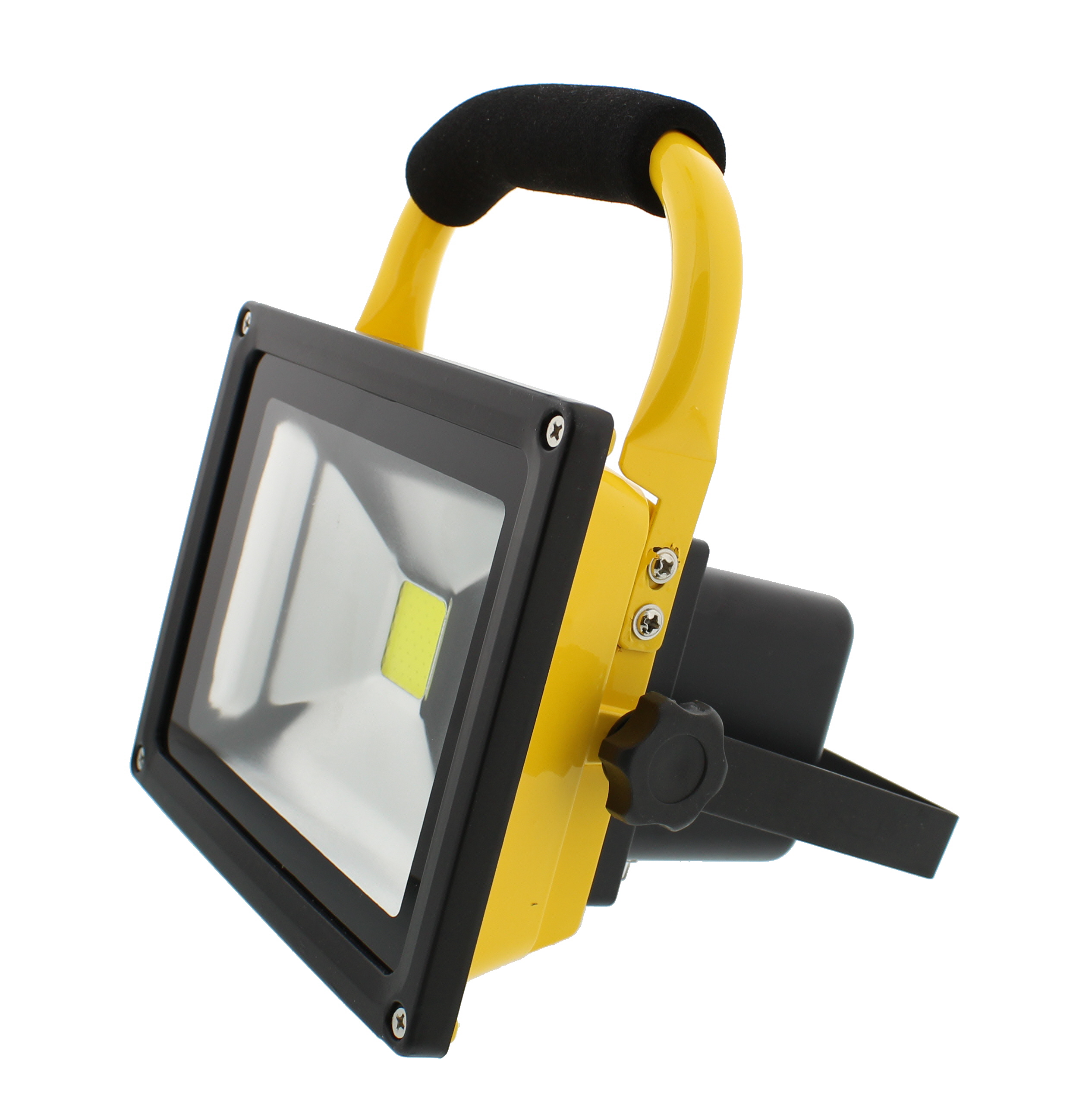ABN LED Flood Light 20W Rechargeable Portable Worklight, 12V Adapter