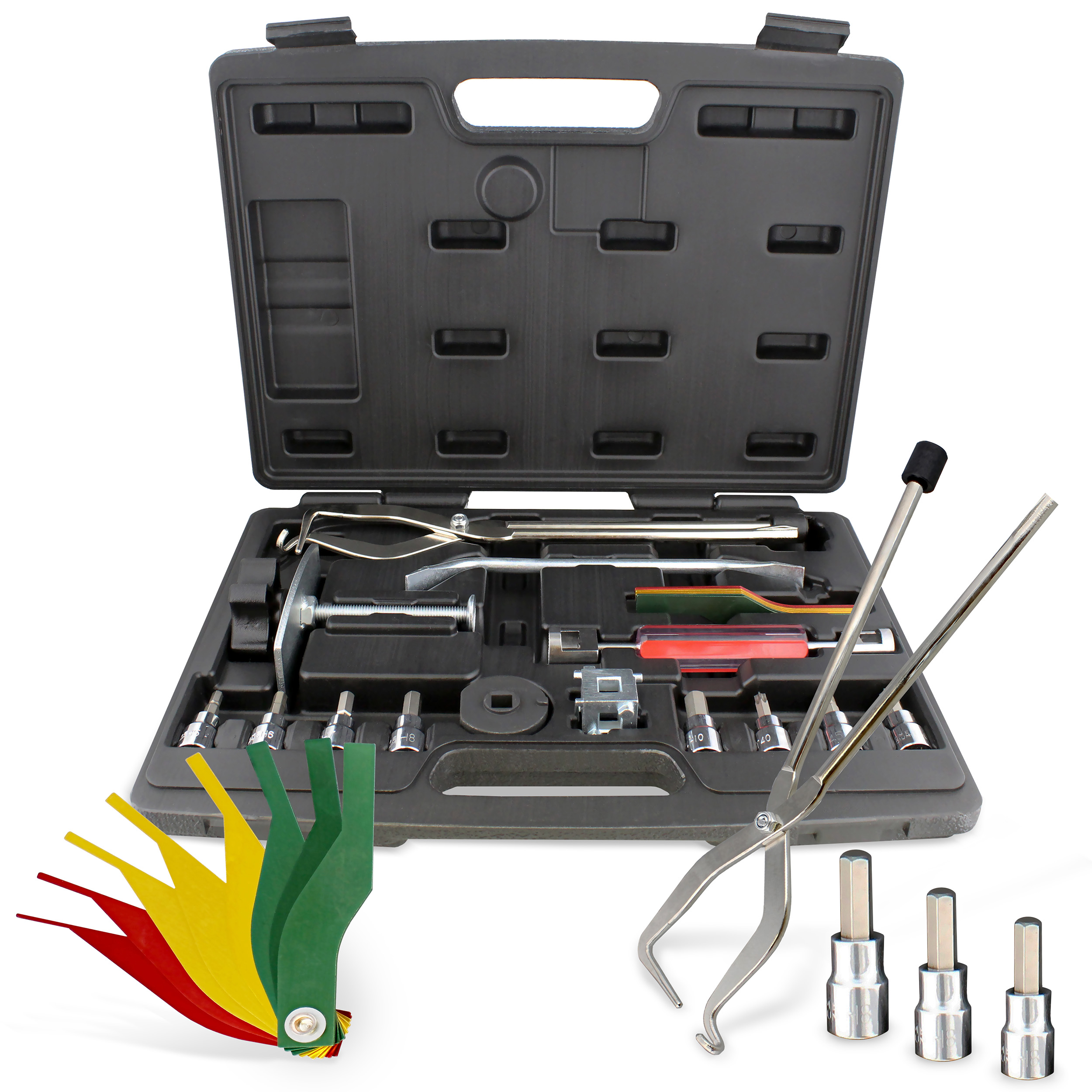 ABN Brake Tools 15Piece Brake Kit with Brake Caliper Tool Brake Drum