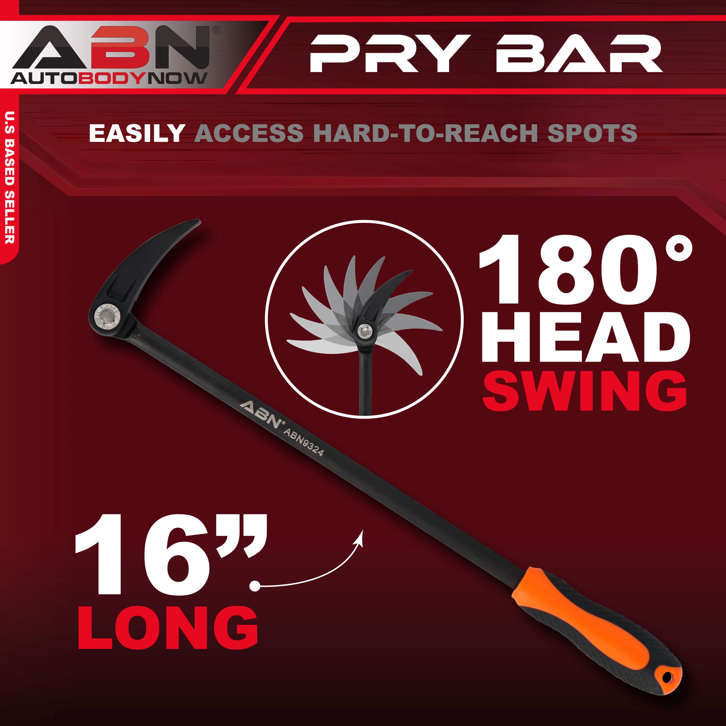 ABN Adjustable Pry Bar Heavy Duty 11pt Indexing Pry Bar Automotive