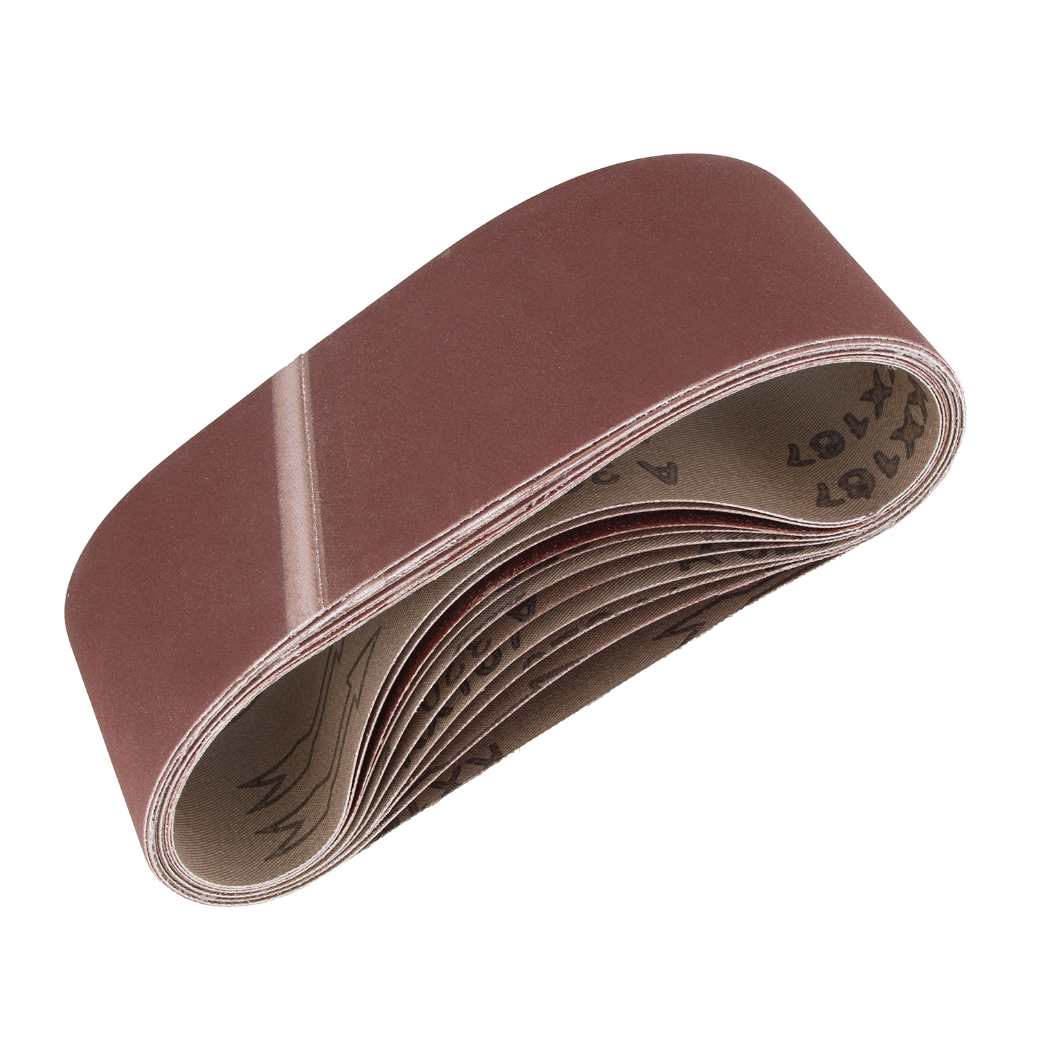 ABNBelt Sand Paper Aluminum Oxide Sanding Belts 3x18 Inch 60 Grit 10-Pack
