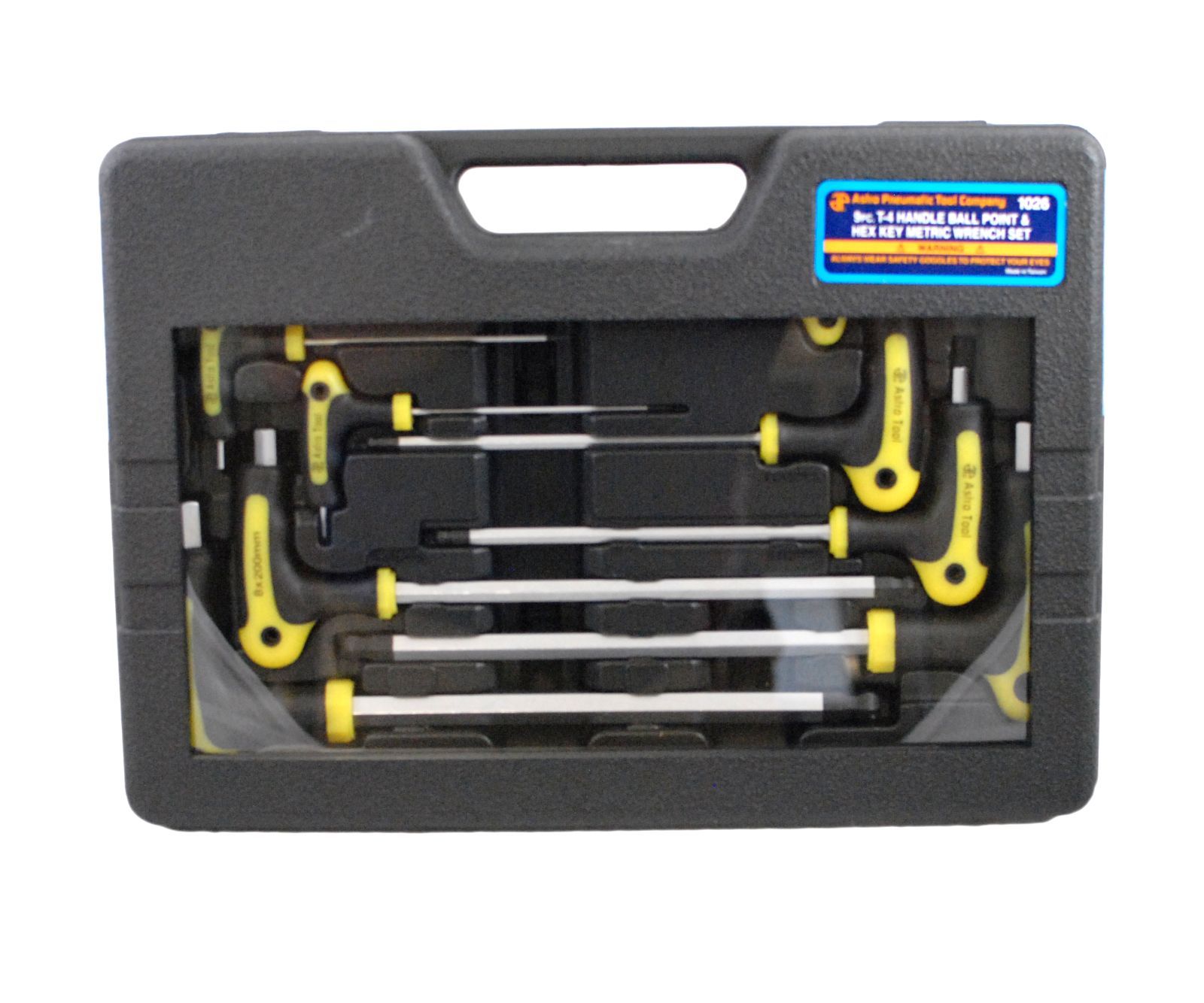 Astro Pneumatic 1026 Metric T4 Handle Ball Point and Hex Key Wrench