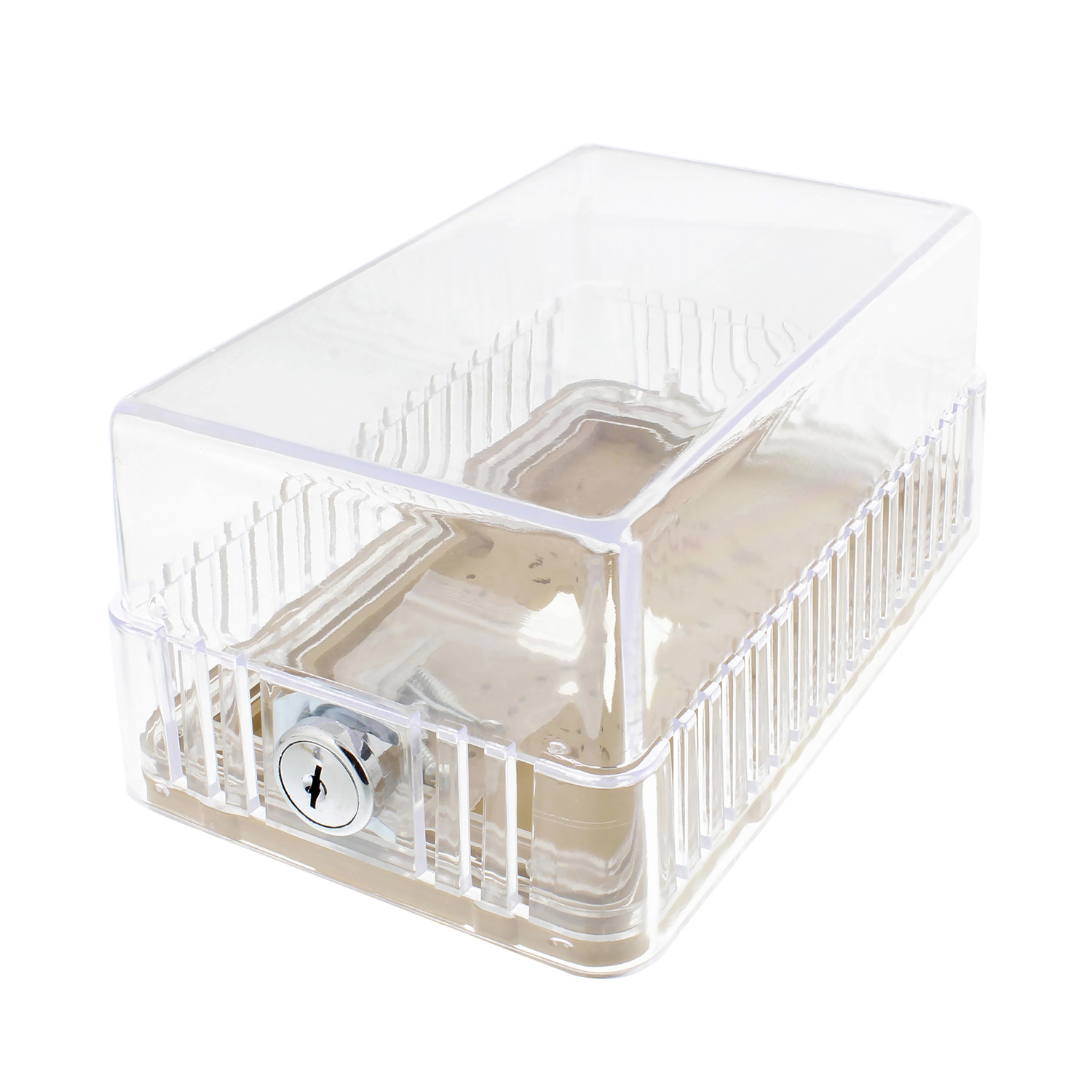 BISupply AC Thermostat Cover with Lock AC Thermostat Lock Box Cover